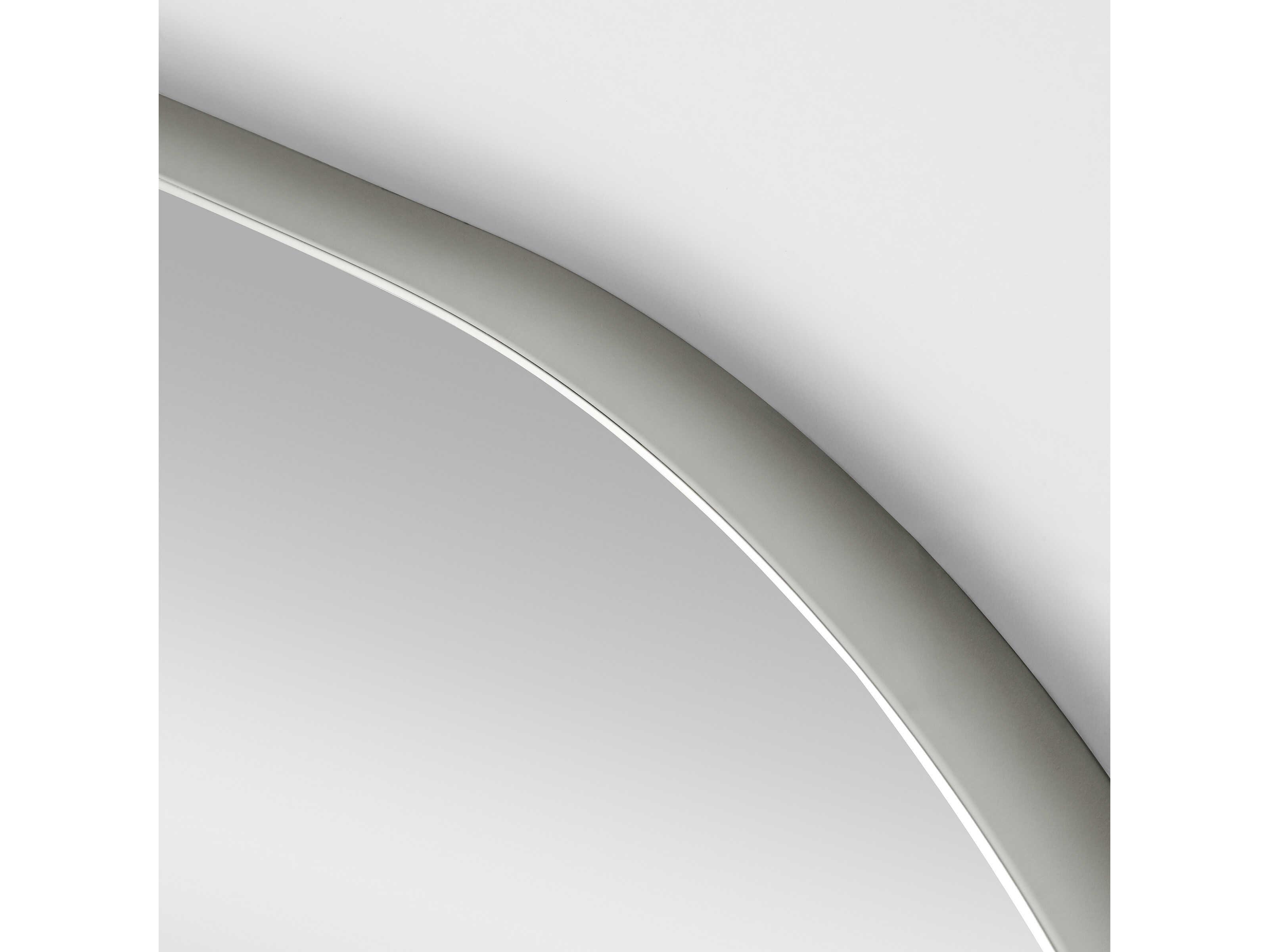 Generation Lighting Planer Polished Nickel Wall Mirror