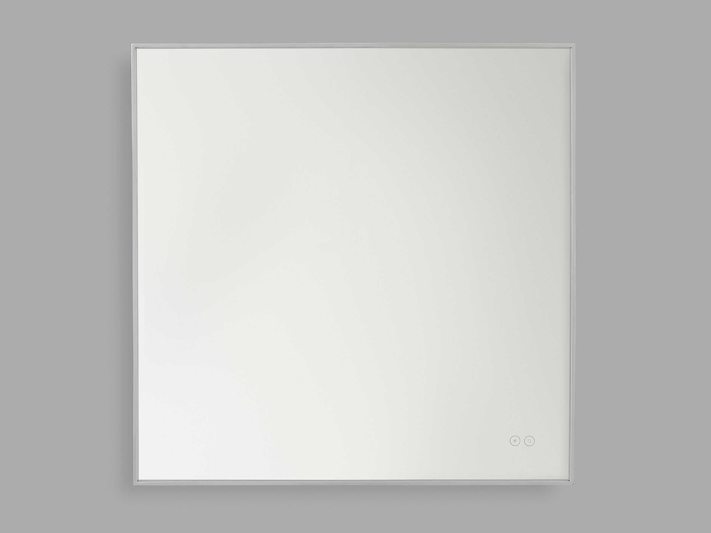 Generation Lighting Cadre Chrome Square Wall Mirror