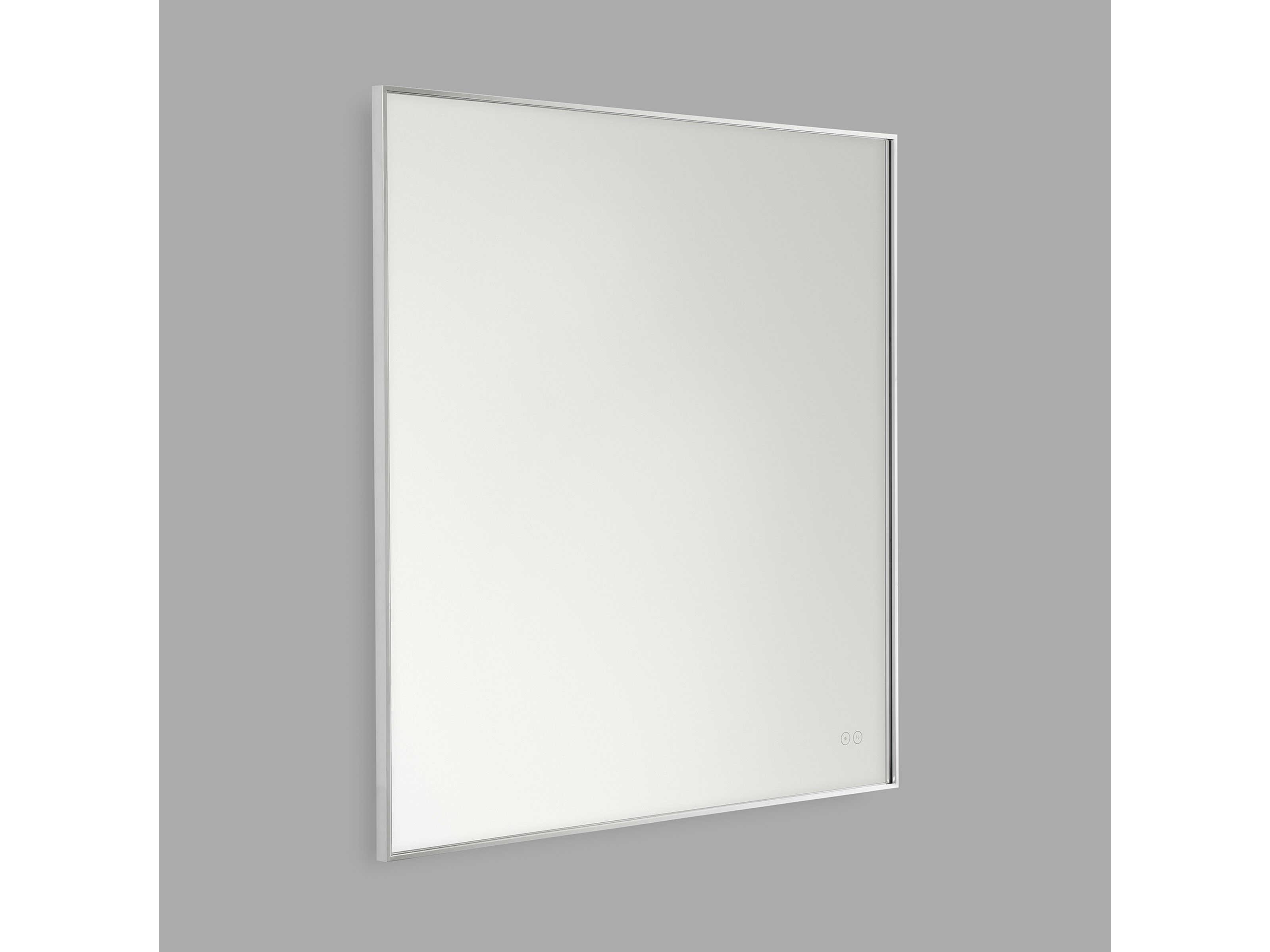 Generation Lighting Cadre Chrome Square Wall Mirror