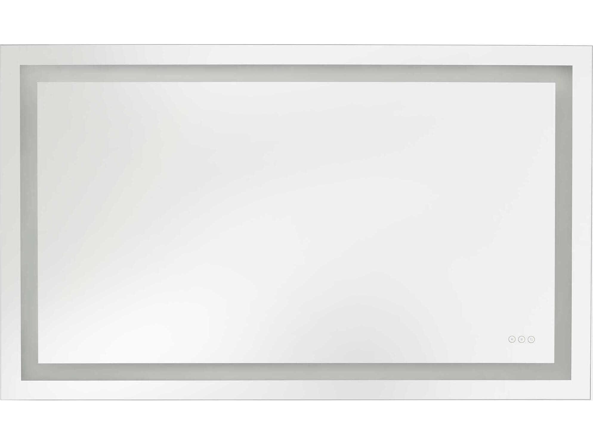 Generation Lighting Mera Might Bright White Rectangular Wall Mirror