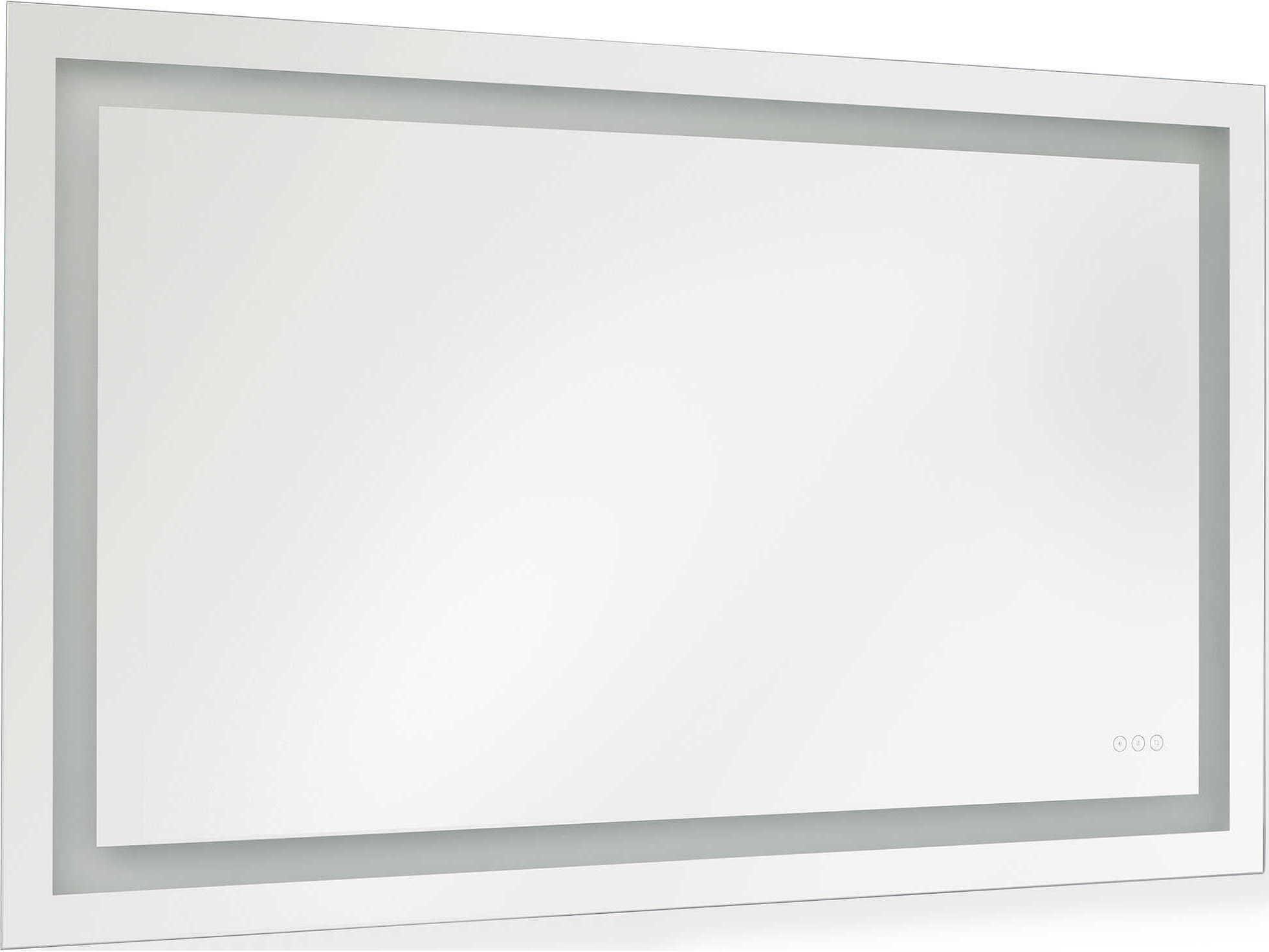 Generation Lighting Mera Might Bright White Rectangular Wall Mirror
