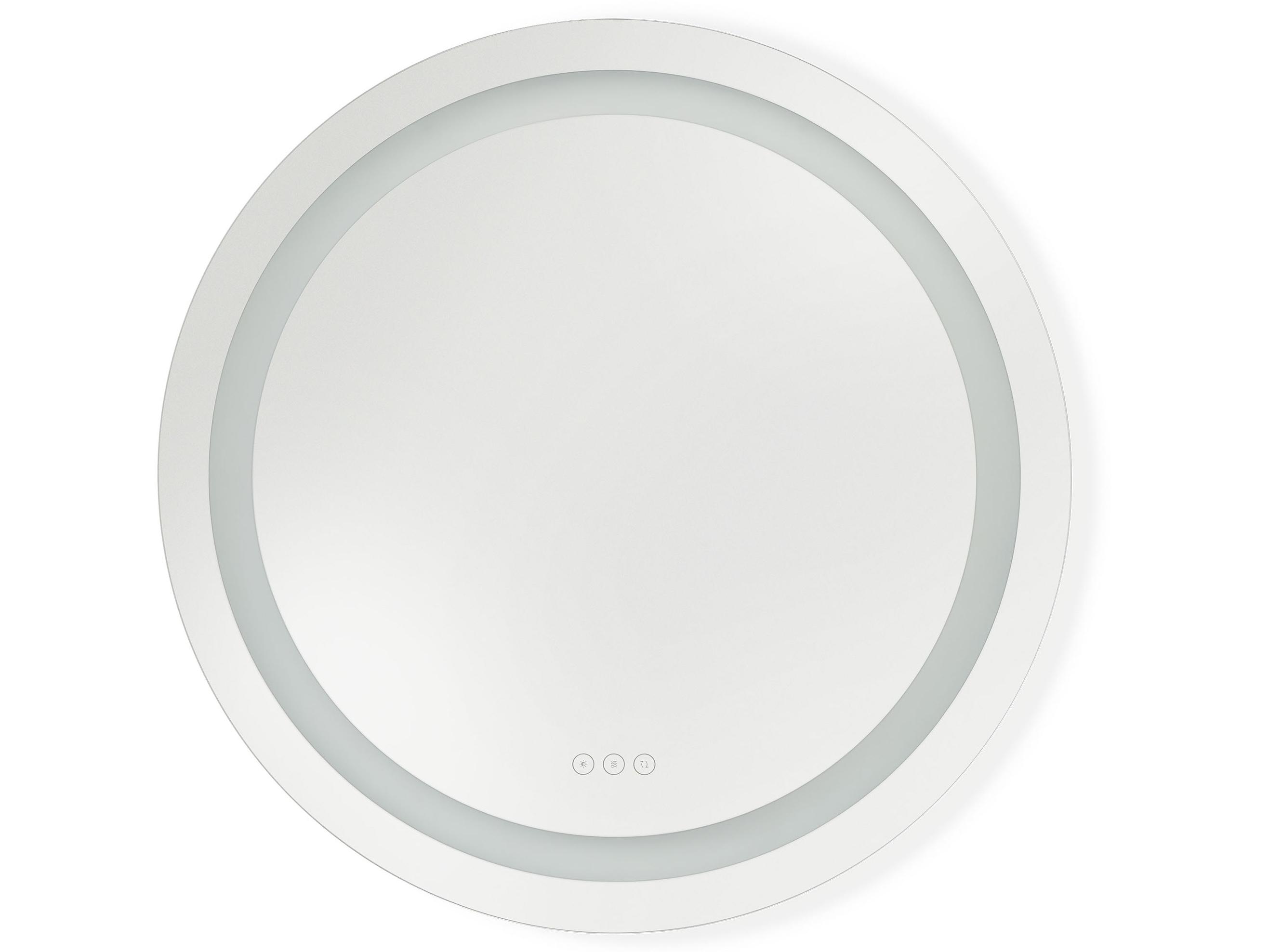 Generation Lighting Mera Might Bright White Round Wall Mirror