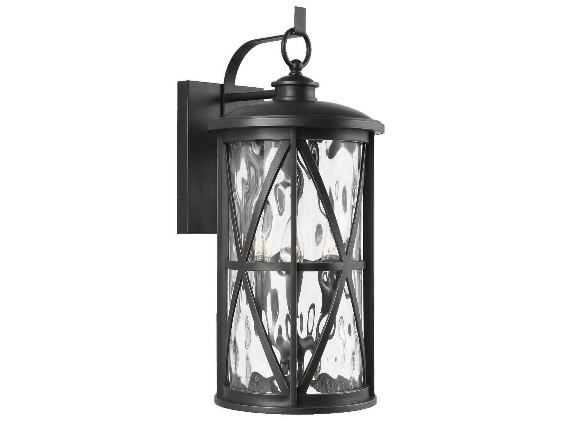 Generation Lighting Millbrooke 3 - Light Outdoor Wall Light