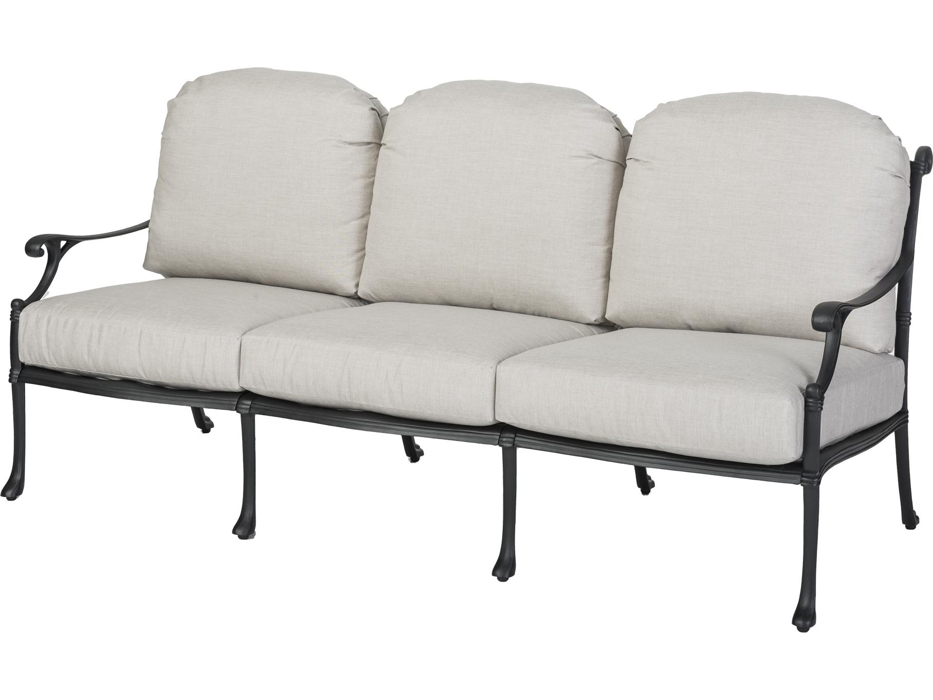 Gensun Michigan Cast Aluminum Outdoor Sofa - Knock Down