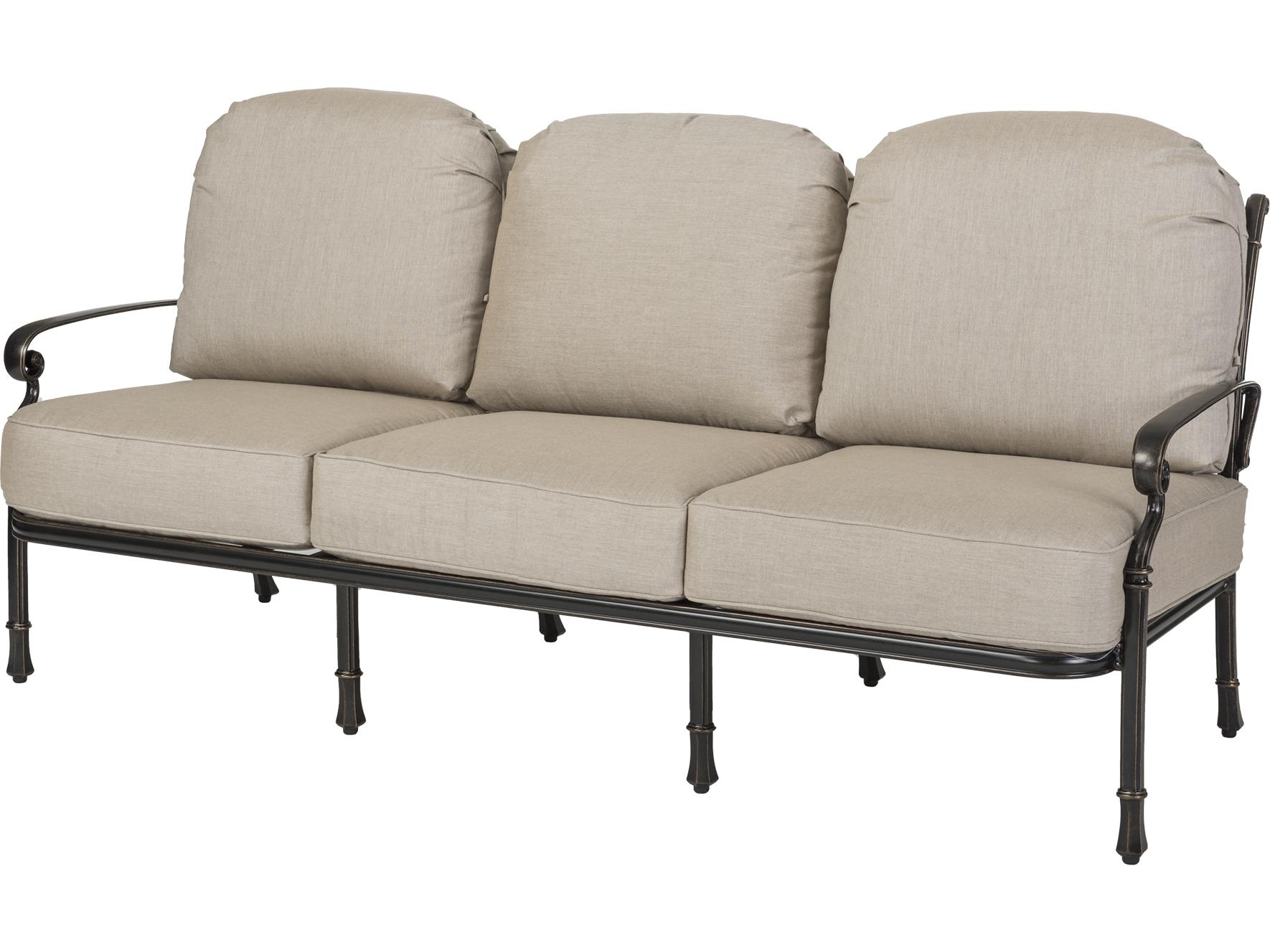 Gensun Bella Vista Cast Aluminum Patio Sofa