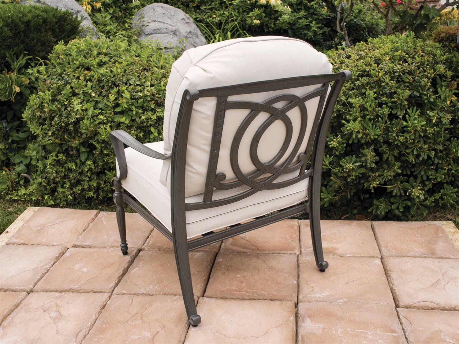 Gensun Bel Air Cast Aluminum Patio Lounge Chair