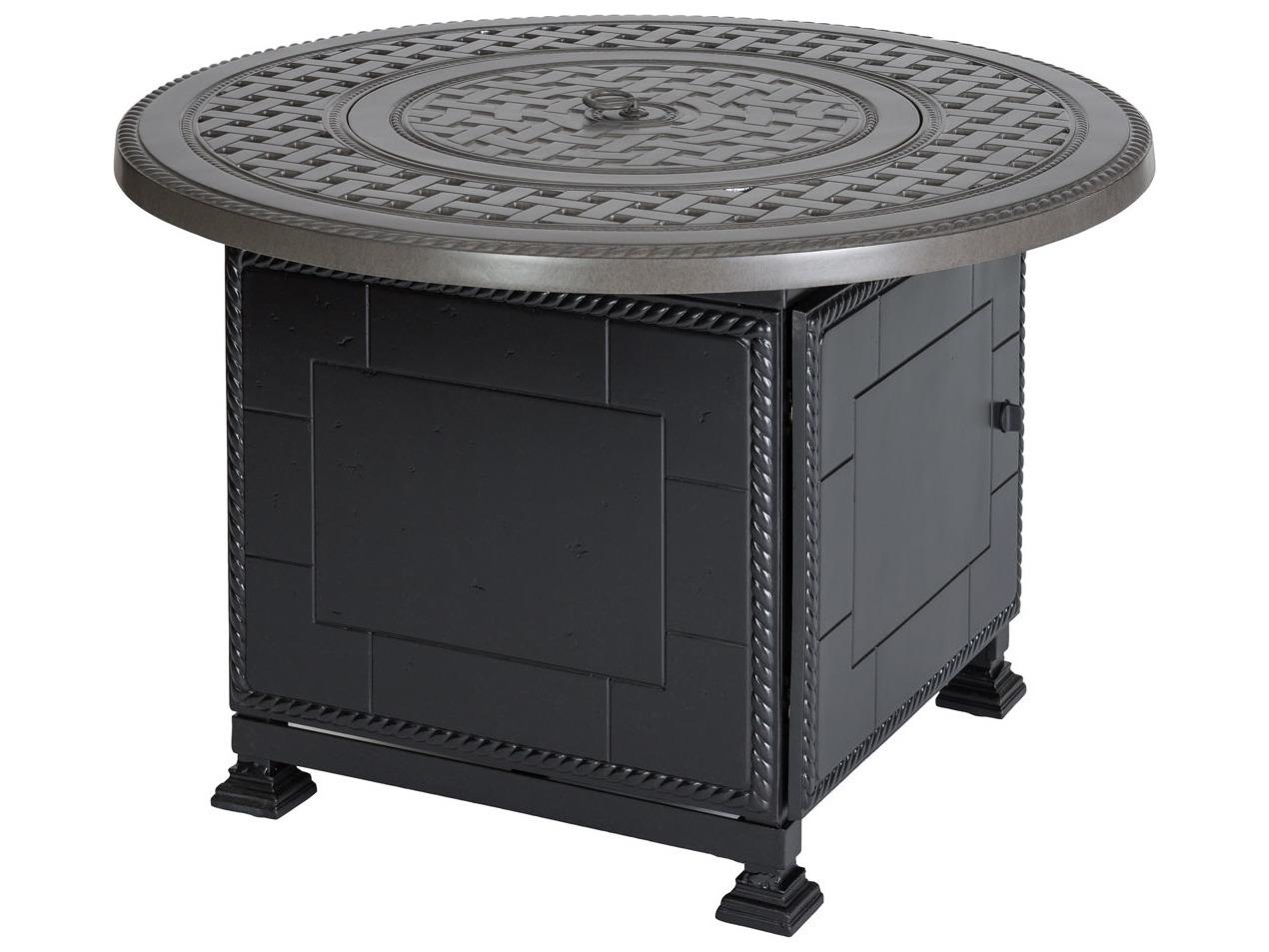 Gensun Paradise Aluminum Square Dining Height Fire Pit Base