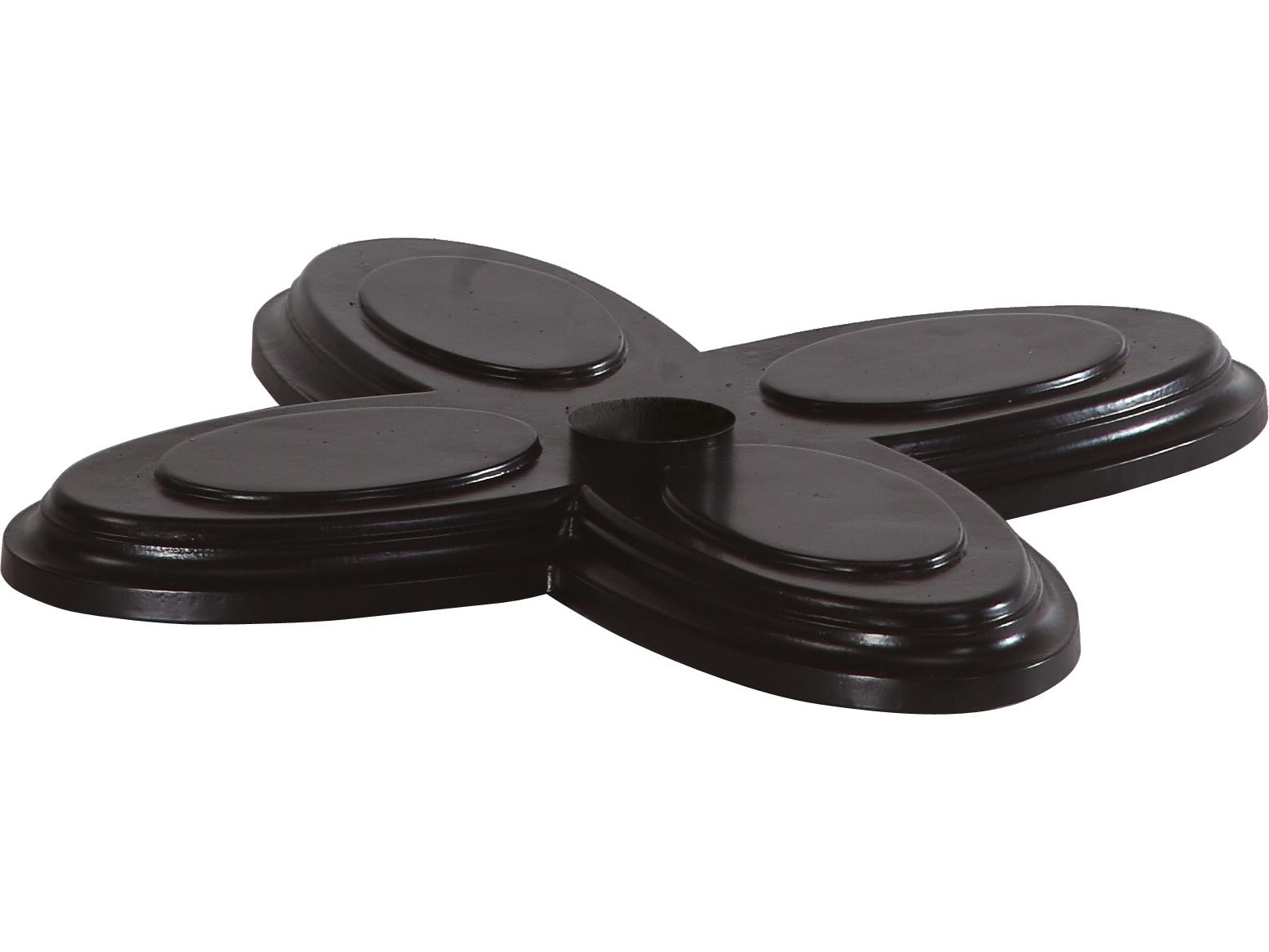 Gensun Cast Aluminum Pedestal Table Base for Lotus Table