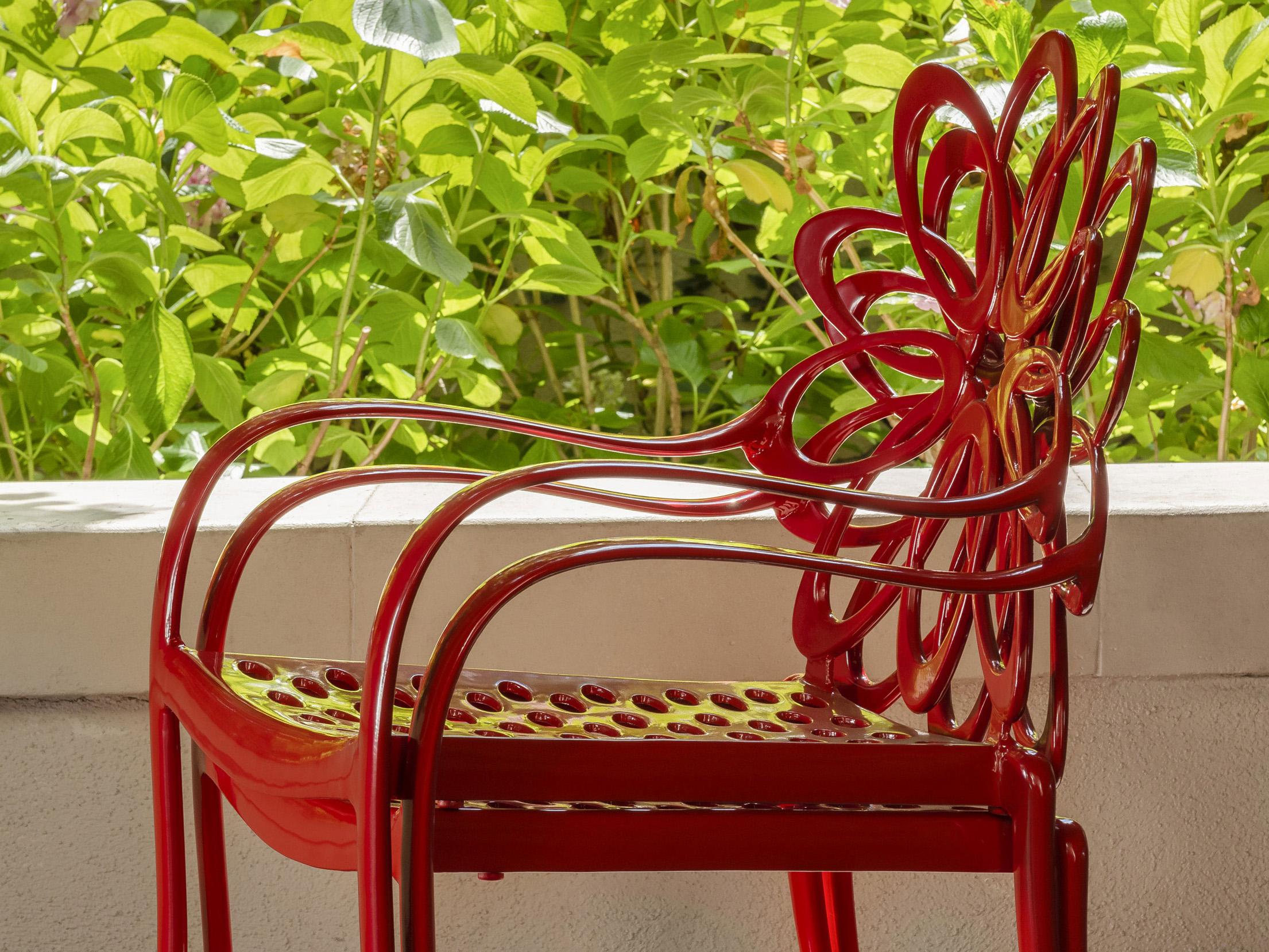 Gensun Lotus Cast Aluminum Dinning Set