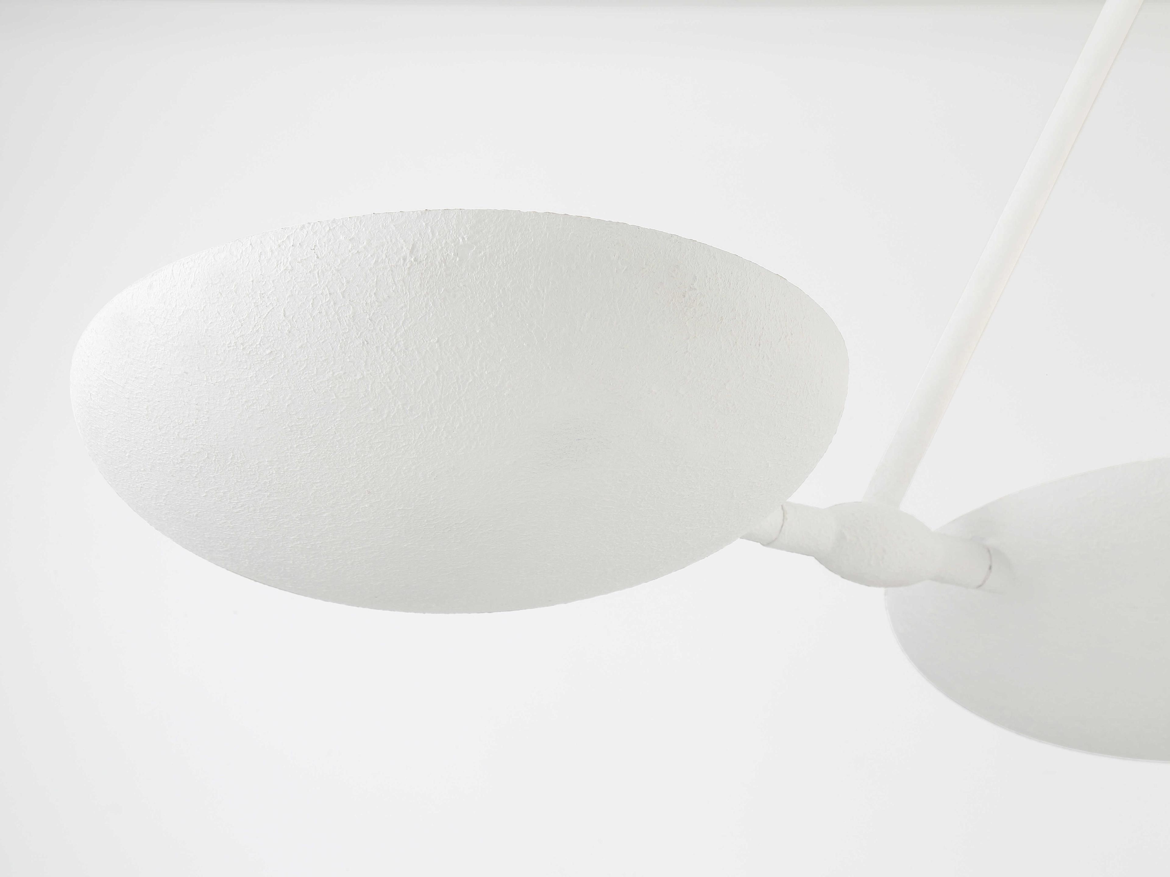 George Kovacs Undertas 4-Light Piastra Plaster White Bowl Island Pendant