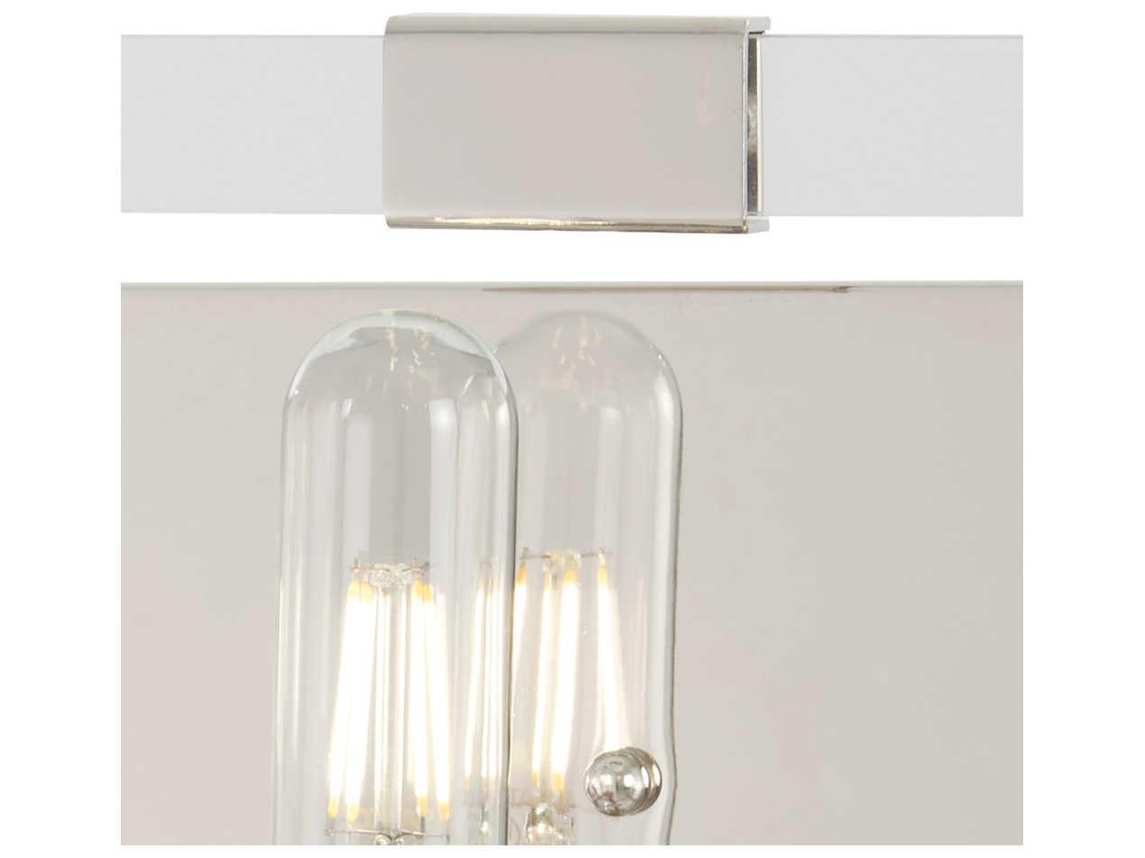 George Kovacs Crystal Chrome 4-Light Polished Nickel Vanity Light