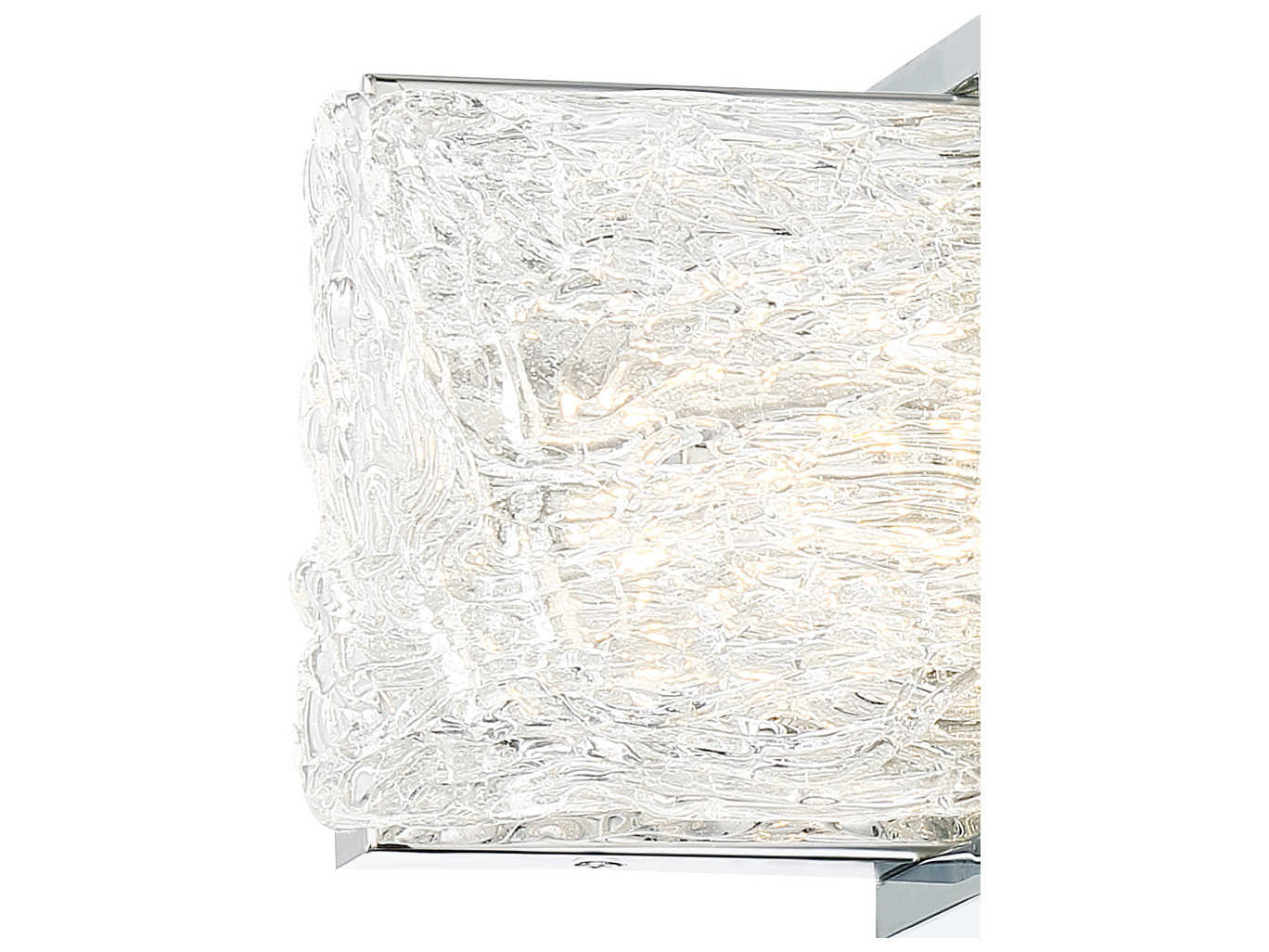 George Kovacs Forest Ice Ii 1-Light Chrome Wall Sconce