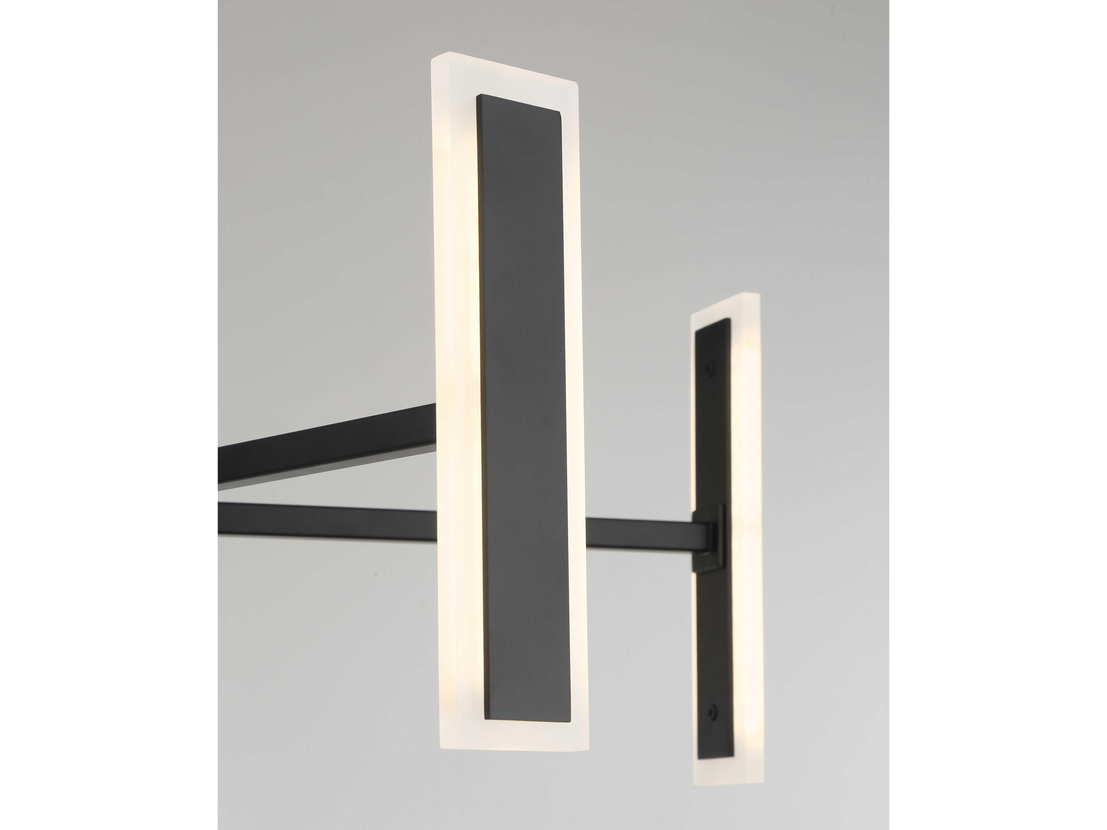 George Kovacs Edge 5-Light Coal Black Chandelier