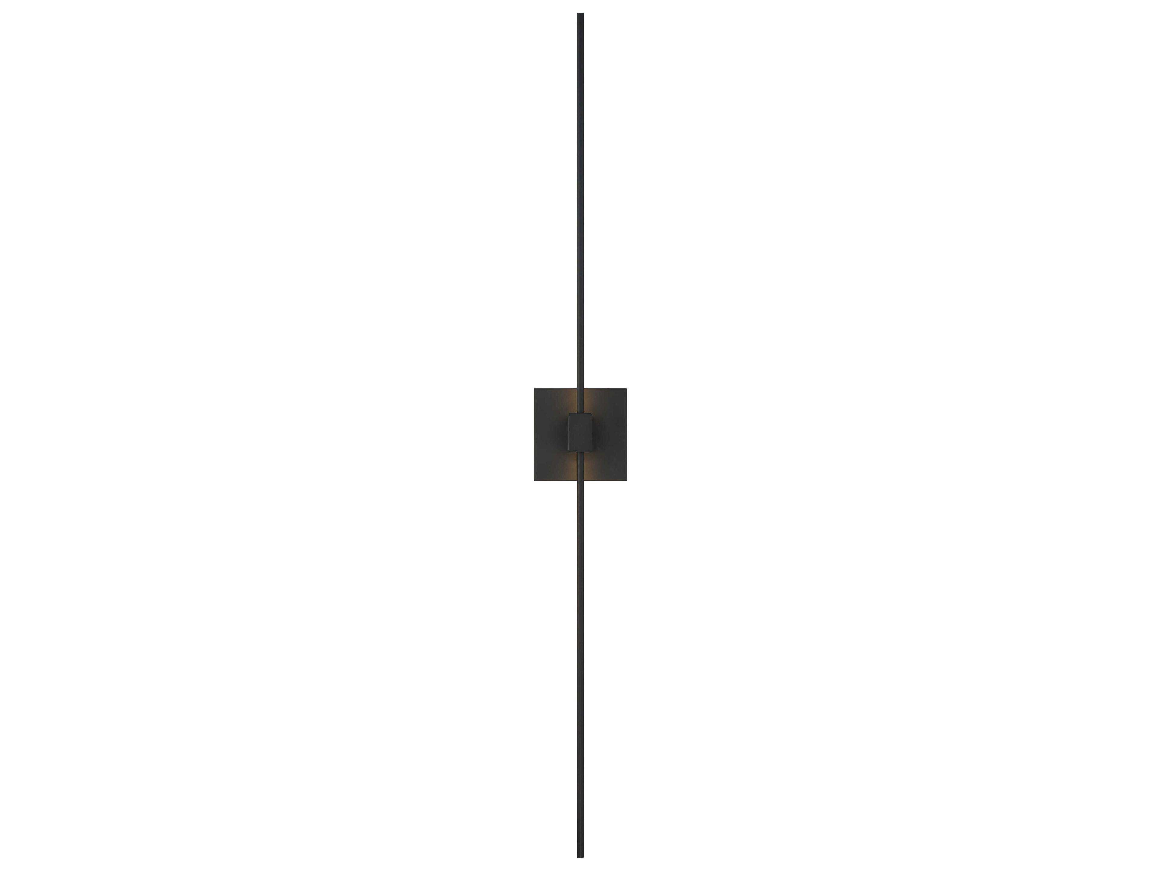 George Kovacs Parker 1-Light Coal Black Wall Sconce