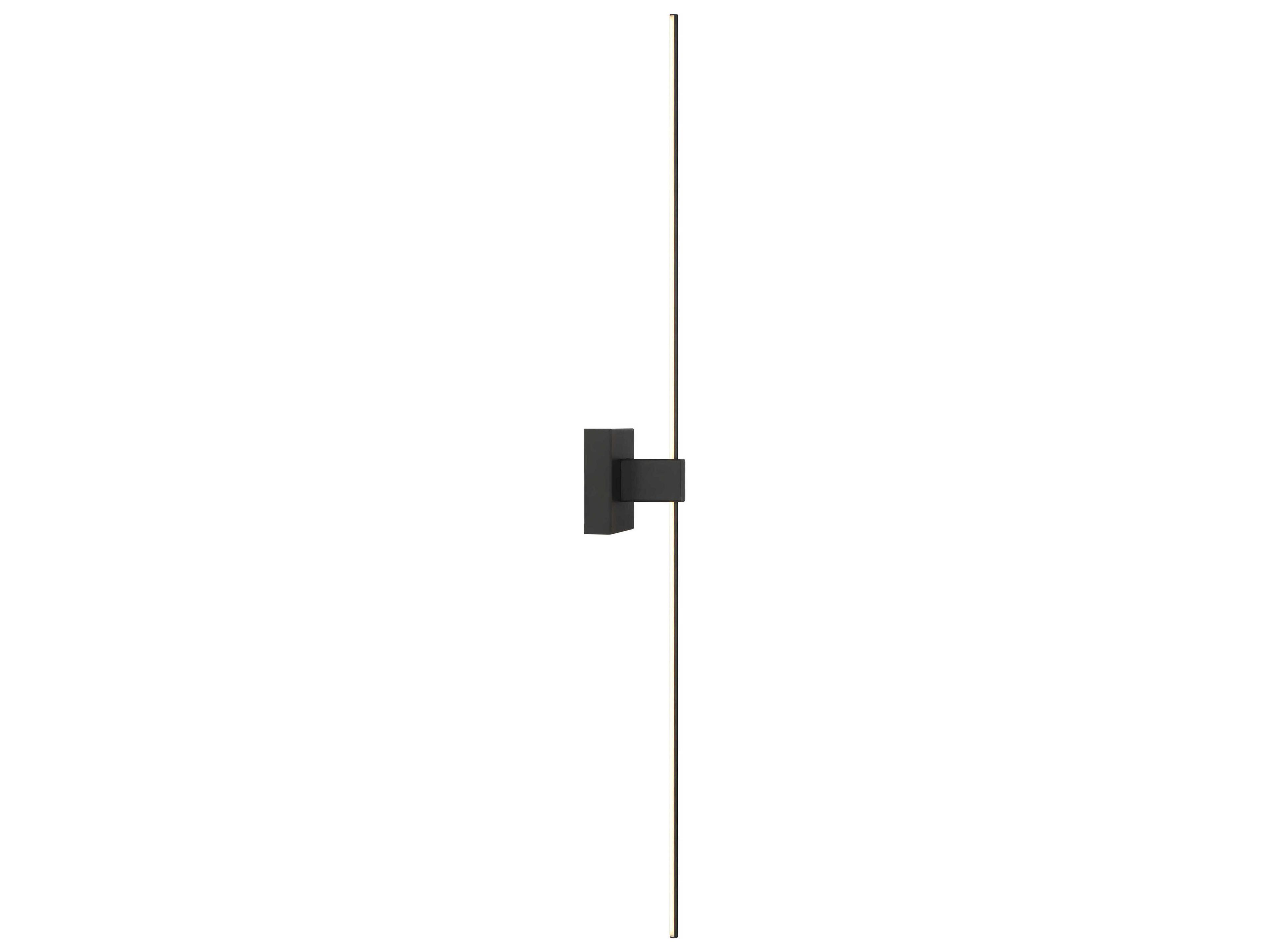 George Kovacs Parker 1-Light Coal Black Wall Sconce