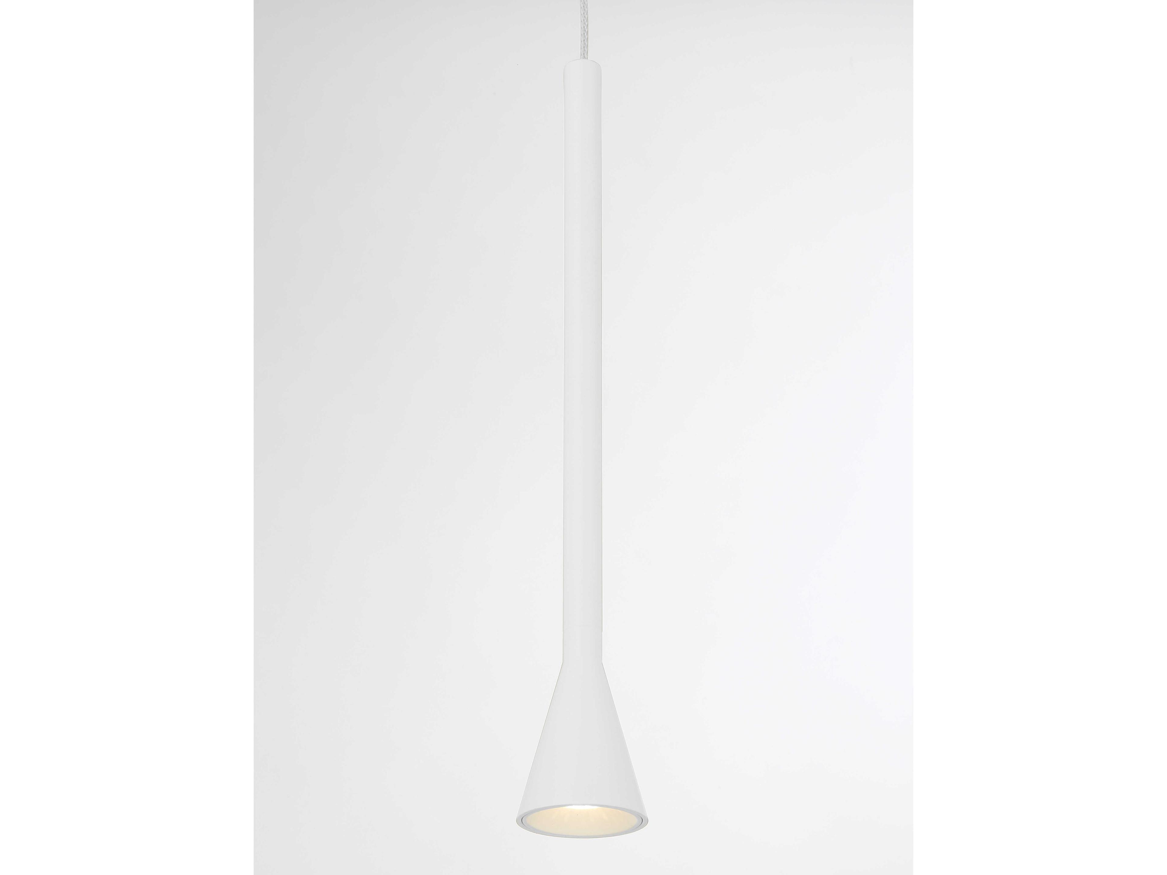 George Kovacs Piccolo 1-Light Matte White Mini Pendant