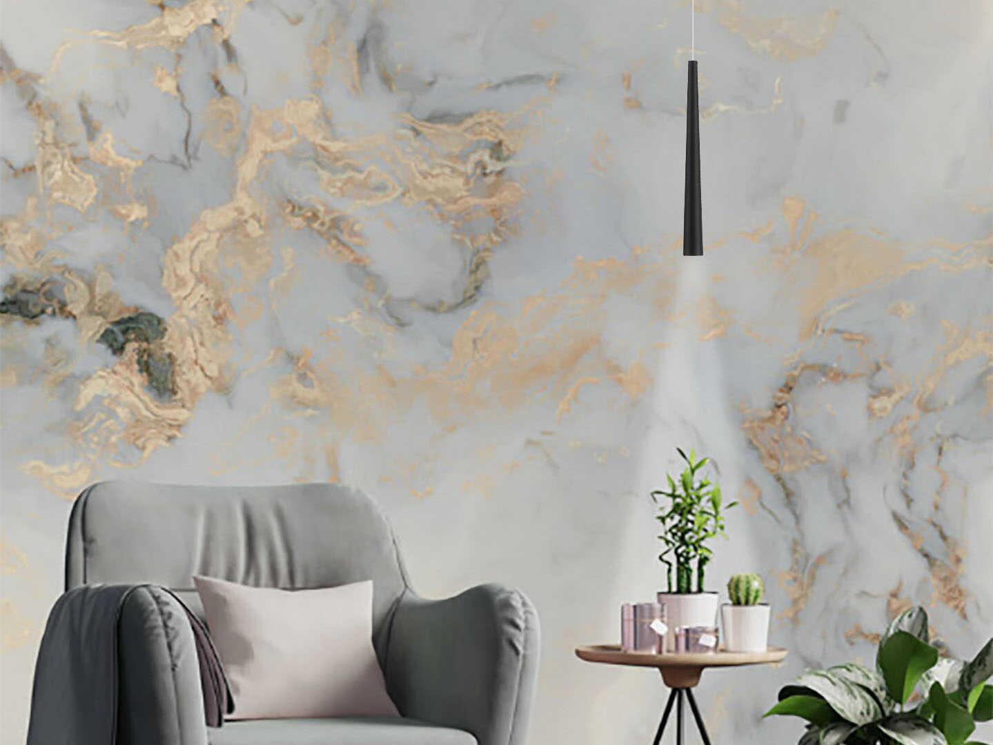 George Kovacs Stretch 1-Light Coal Black Linear Mini Pendant