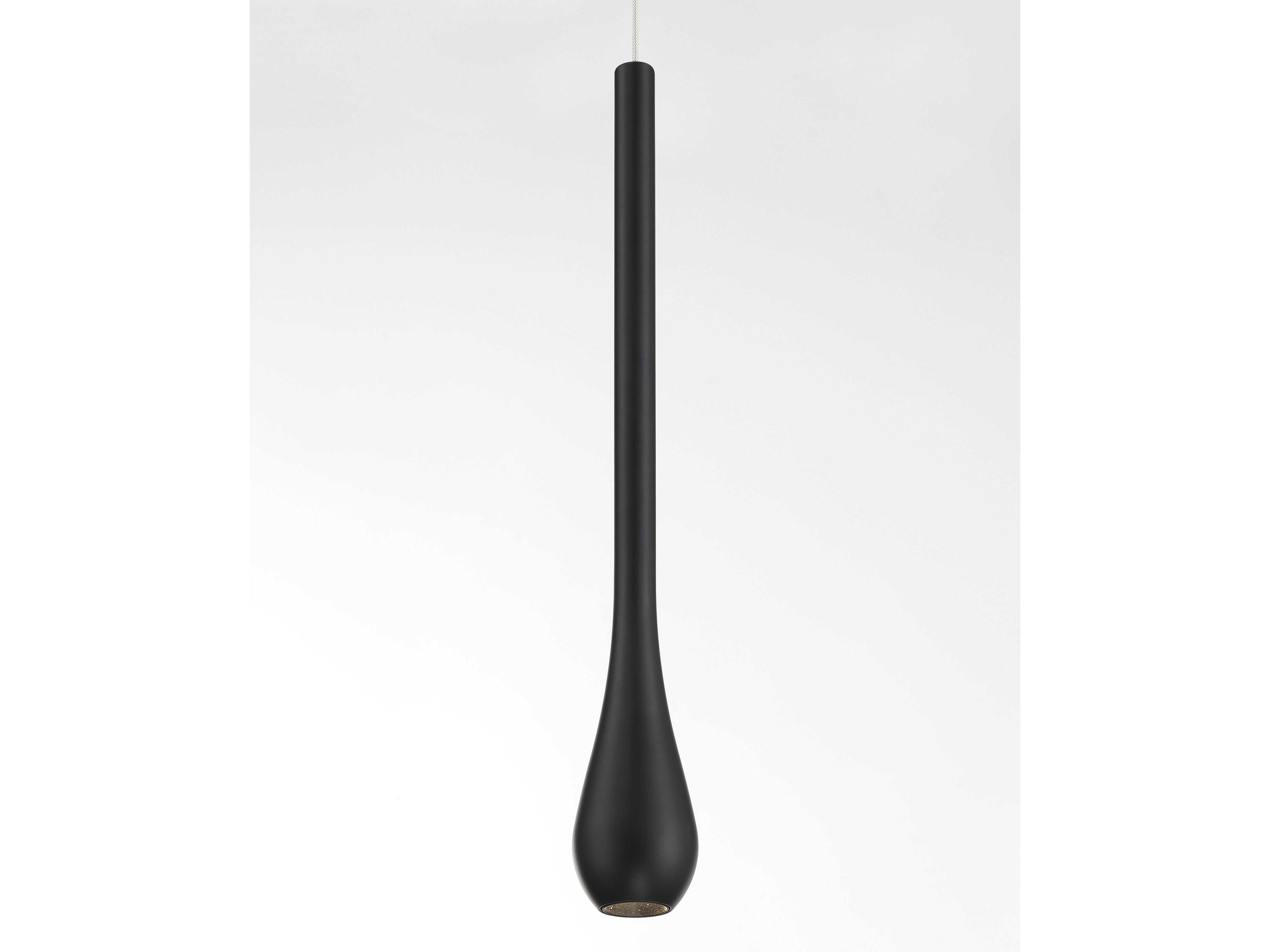 George Kovacs Pingo 1-Light Coal Black Mini Pendant