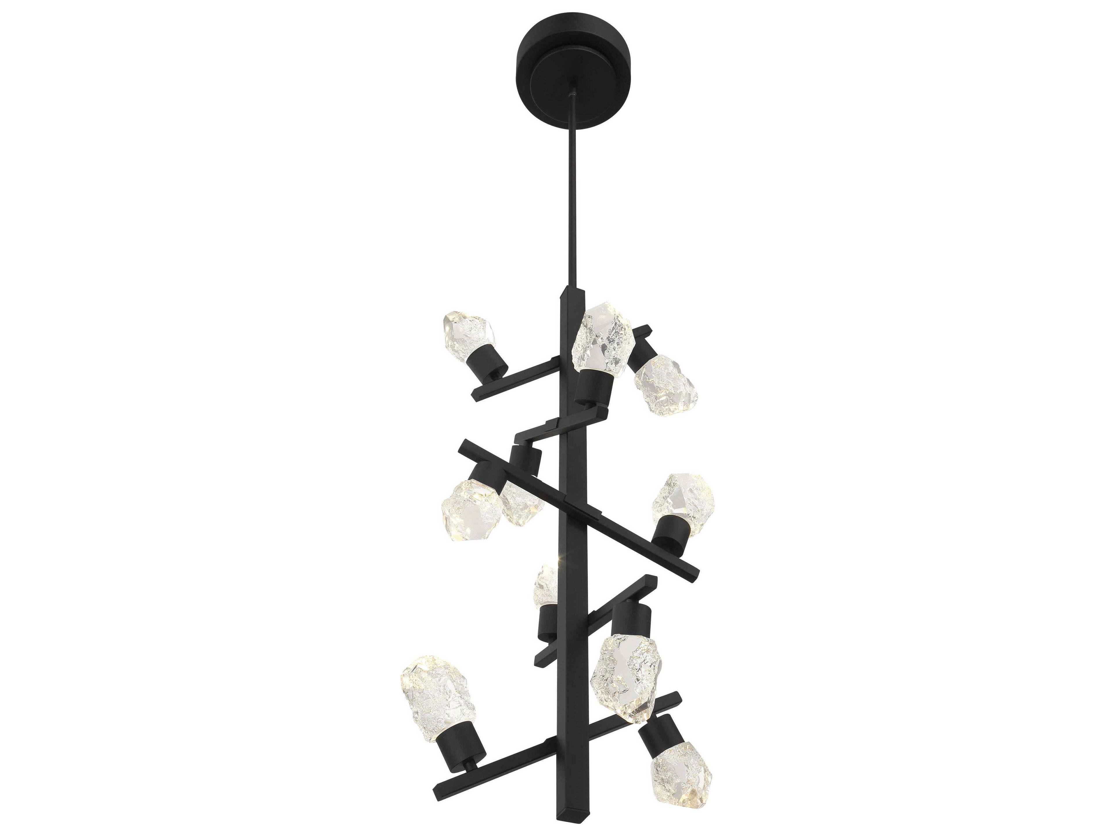 George Kovacs Kosmyc 10-Light Sand Black Pendant