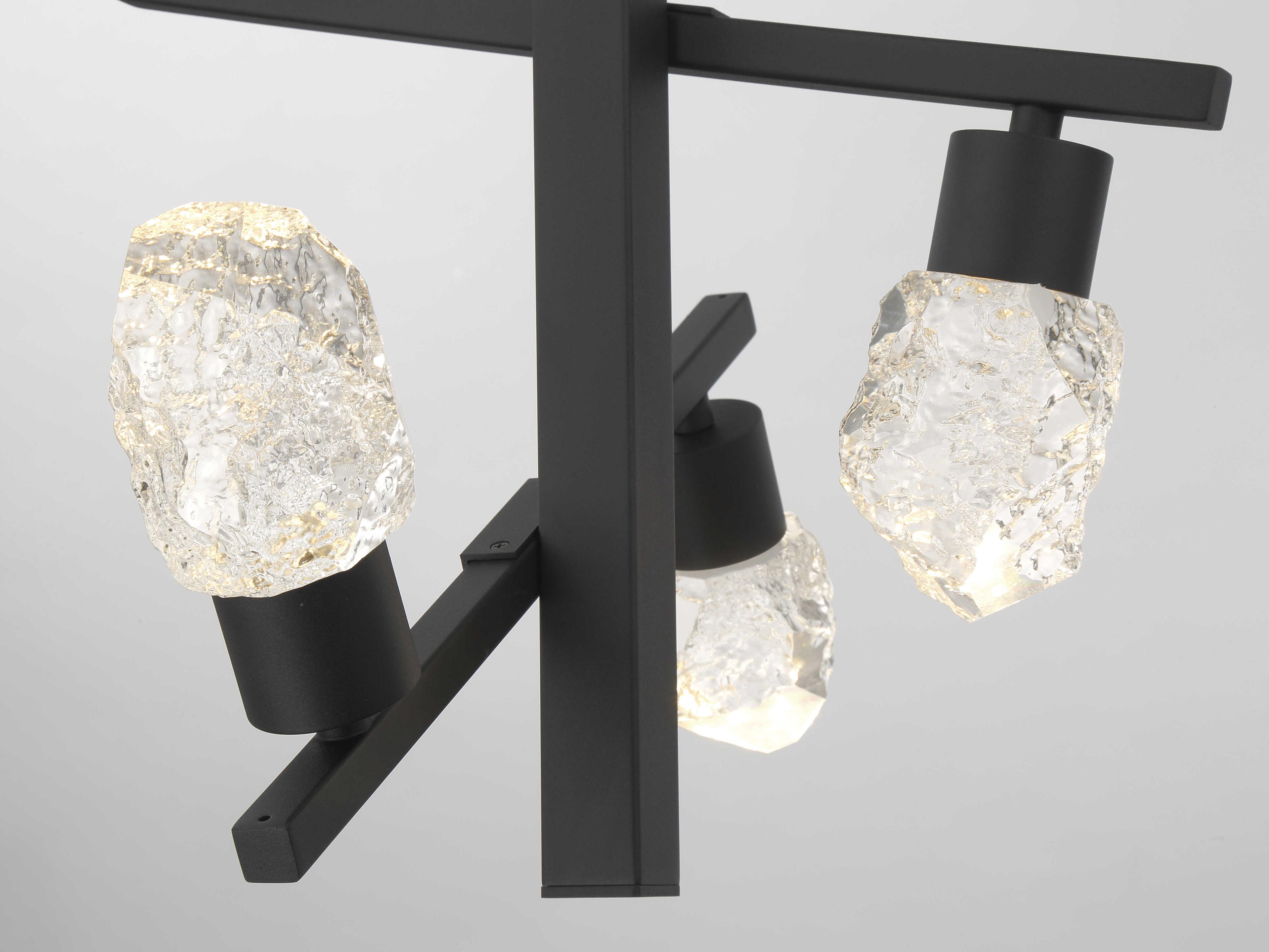 George Kovacs Kosmyc 10-Light Sand Black Pendant