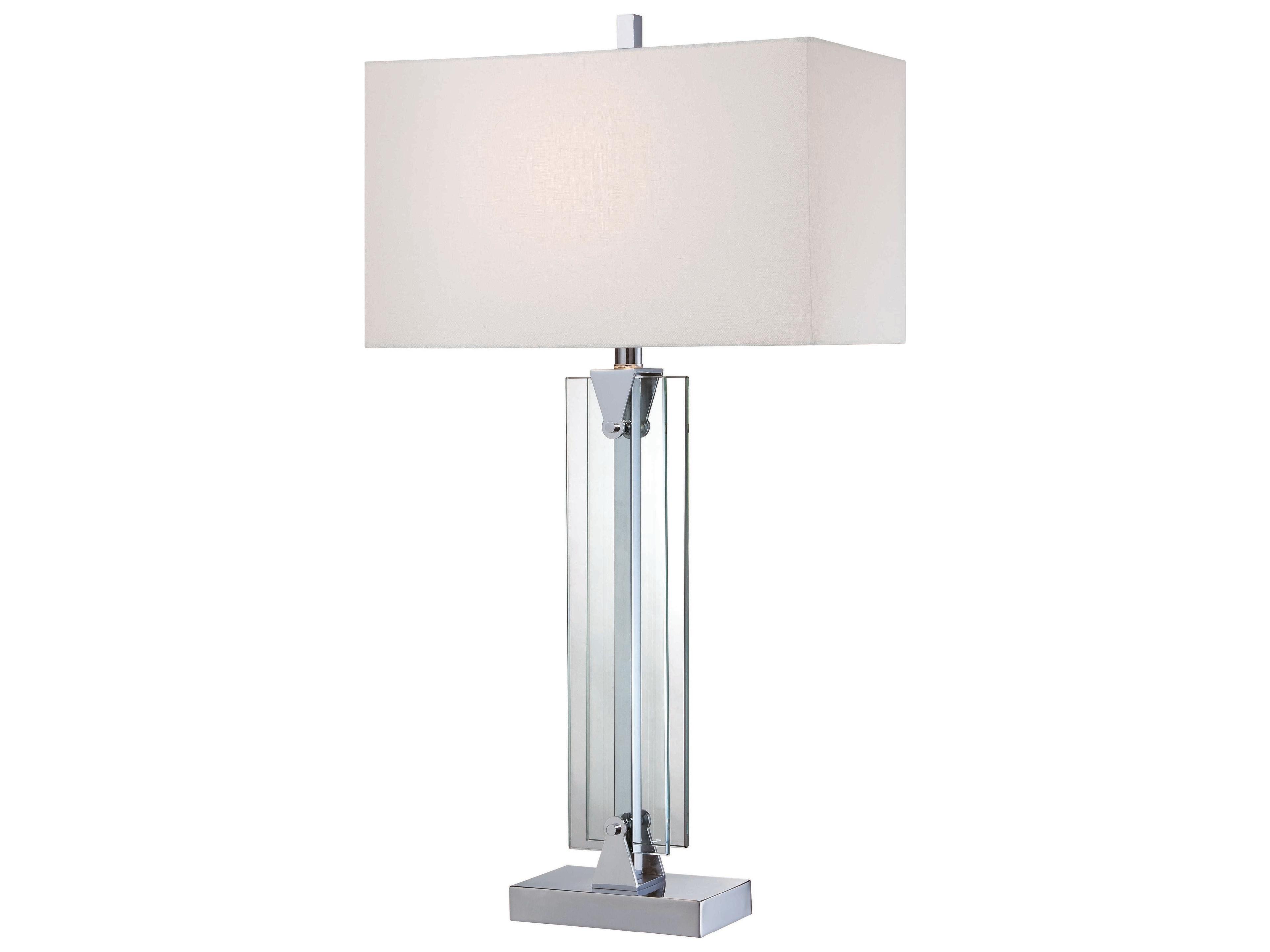 George Kovacs Georges Reading Room LED Chrome Glass Buffet Lamp