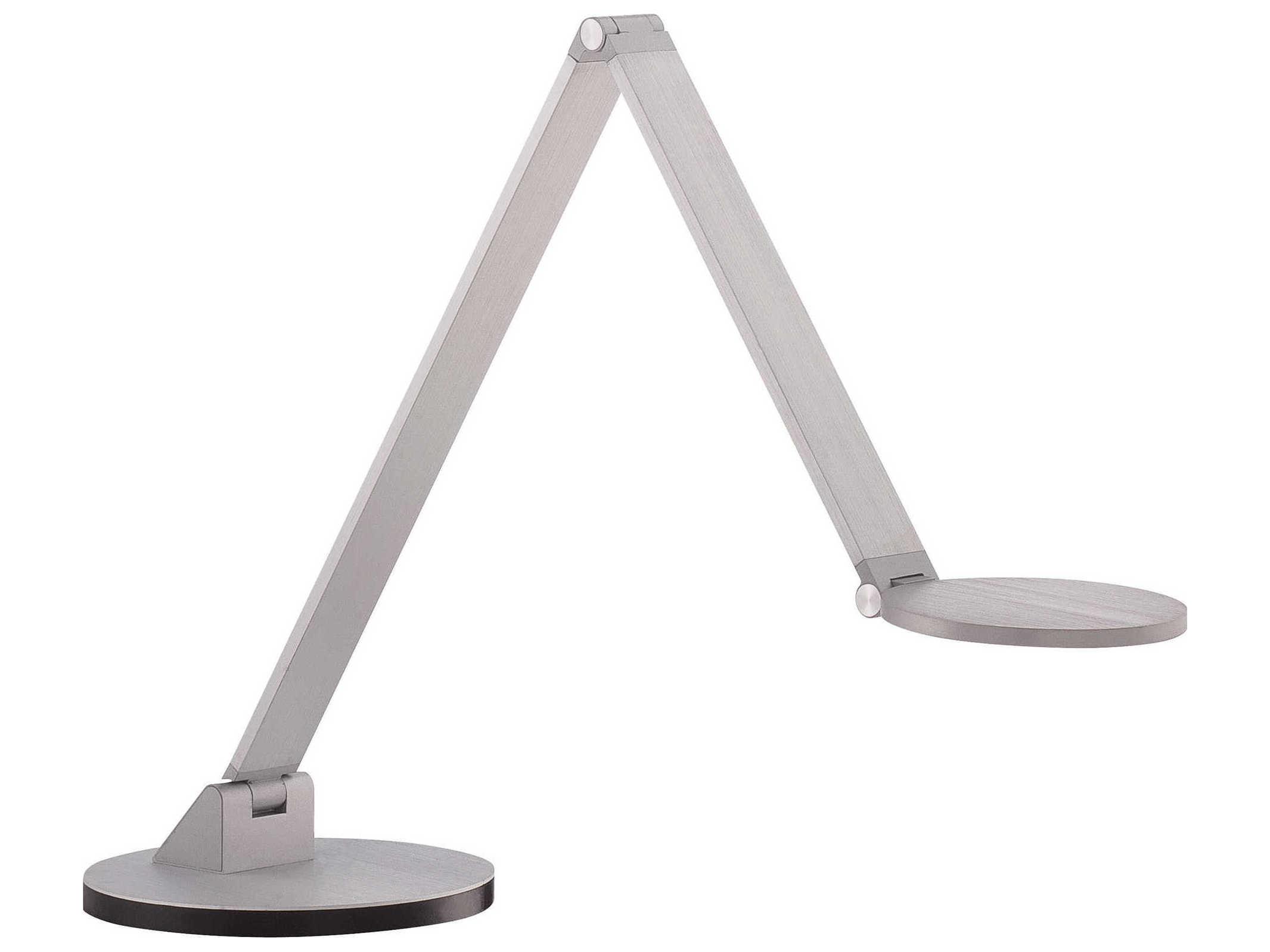George Kovacs Georges Reading Room LED Chiseled Nickel Desk Lamp