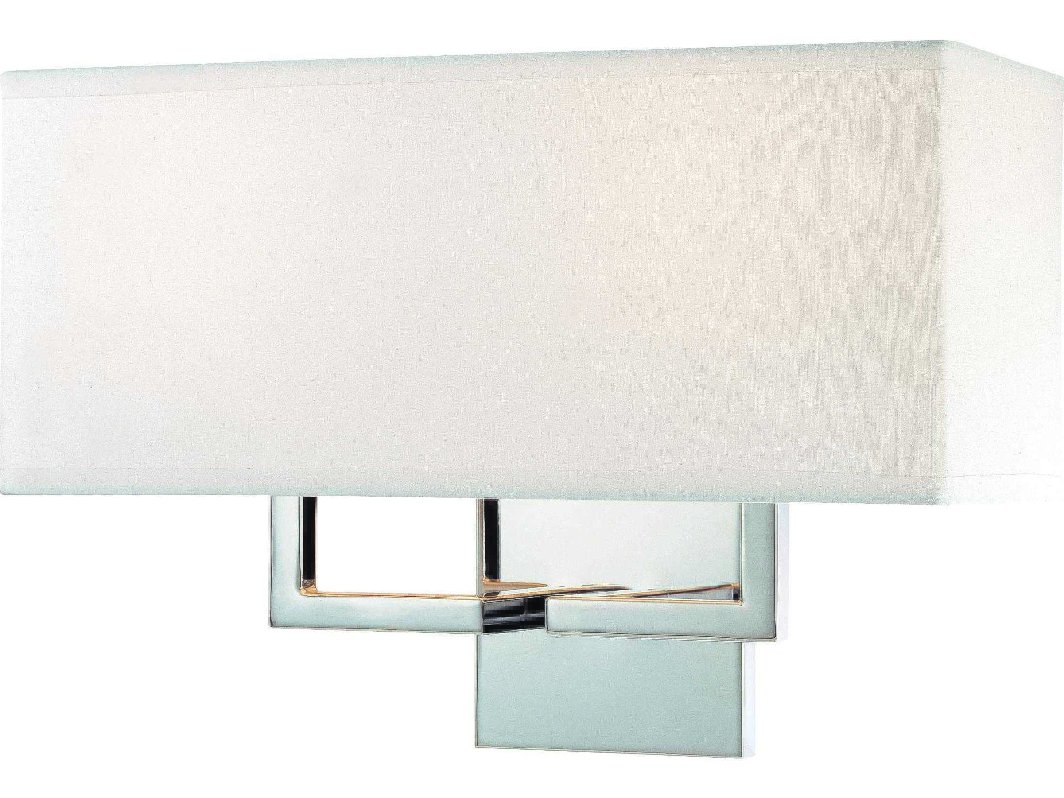 George Kovacs 2-Light Chrome White Wall Sconce
