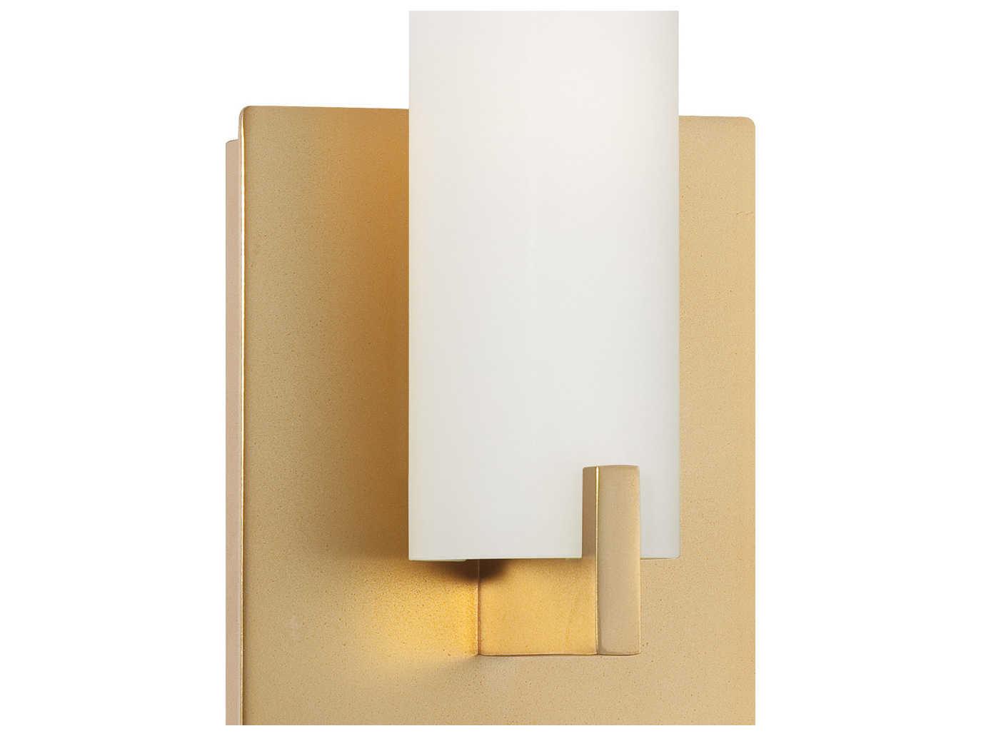 George Kovacs Tube 1-Light Honey Gold Glass LED Wall Sconce