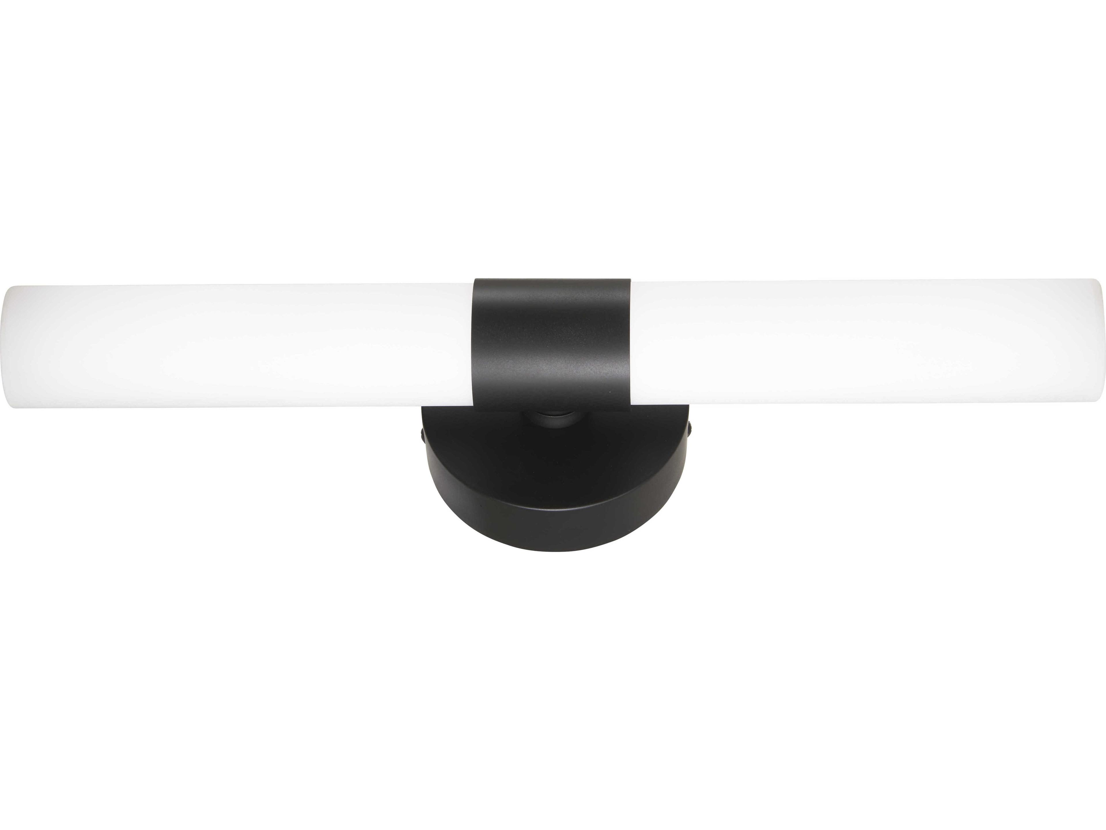 George Kovacs Saber Ii 1-Light Matte Black Glass LED Wall Sconce