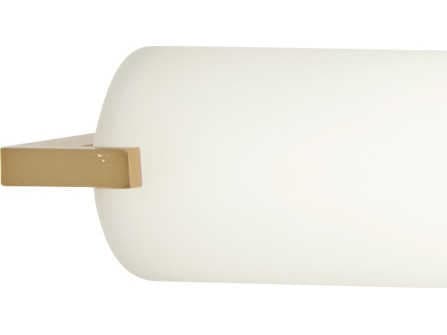 George Kovacs Tube 2-Light Honey Gold Glass LED Wall Sconce