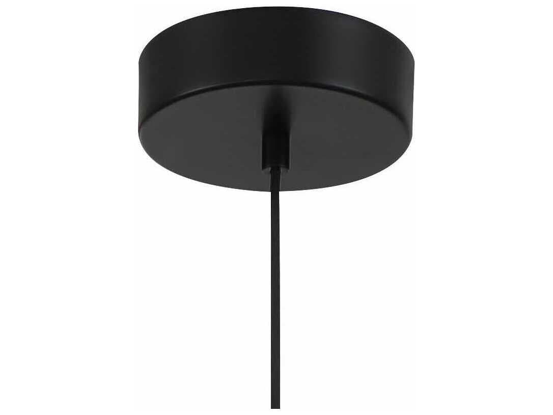 George Kovacs Wand 1-Light Coal Brushed Nickel Black Linear Mini Pendant