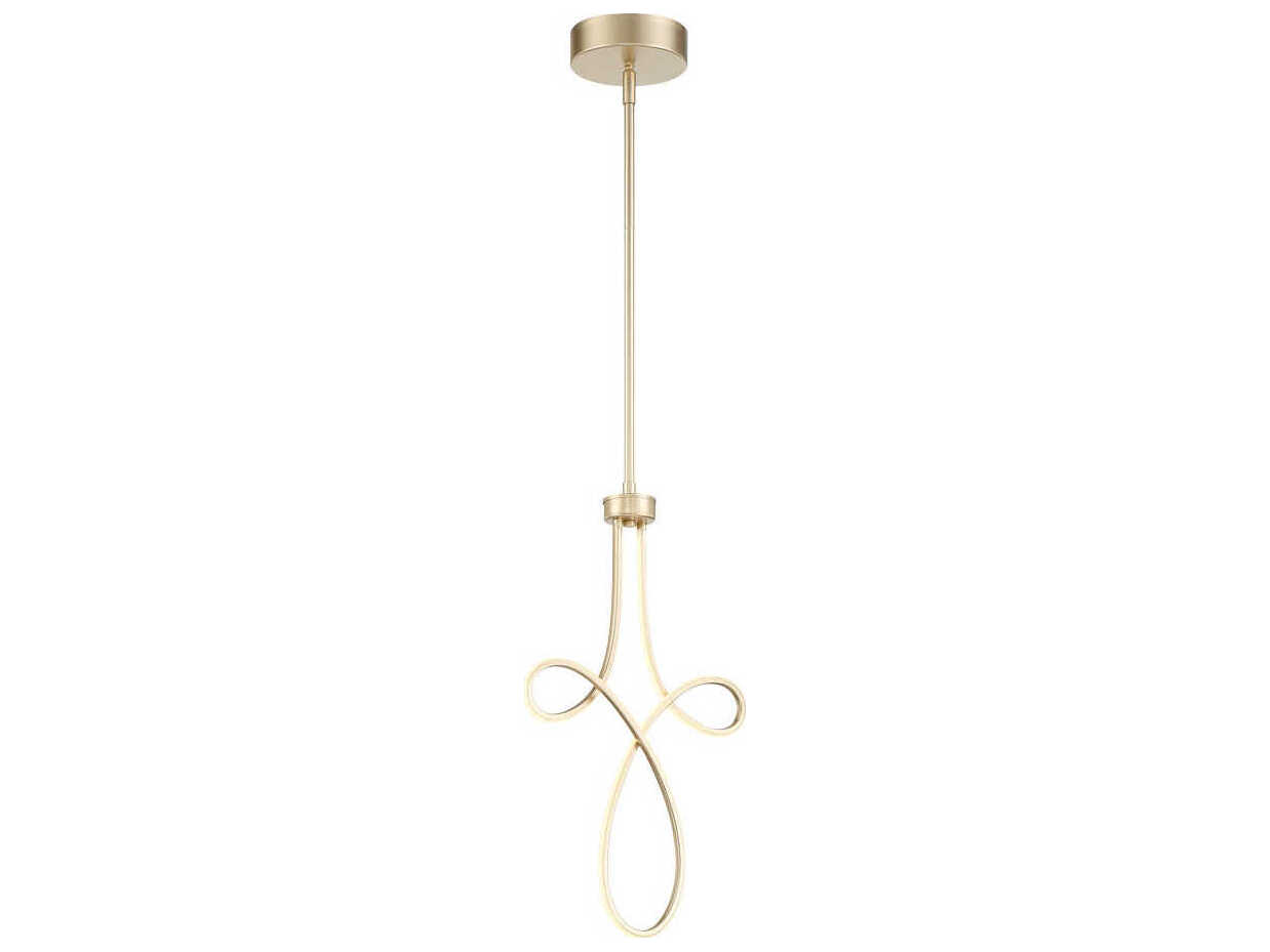 George Kovacs Astor 1-Light Soft Gold LED Mini Pendant