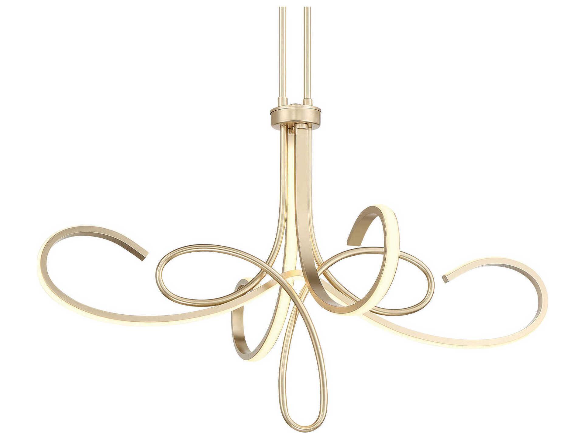 George Kovacs Astor 1-Light Soft Gold LED Pendant
