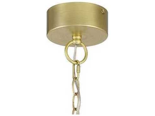 George Kovacs Dripping Gems 1-Light Soft Brass Black LED Geometric Pendant