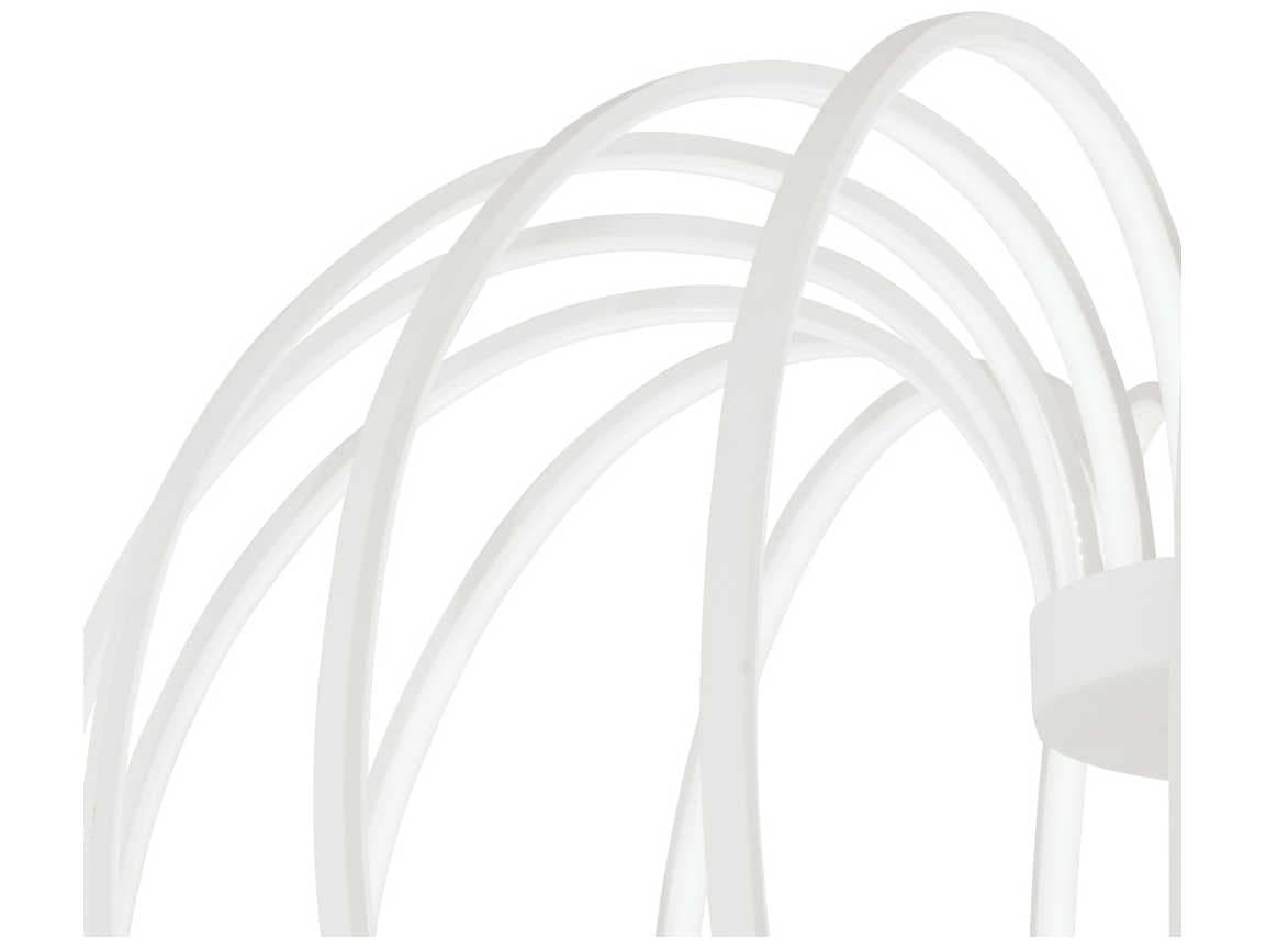 George Kovacs Snow Sprite 18-Light8-Light Matte White LED Geometric Pendant