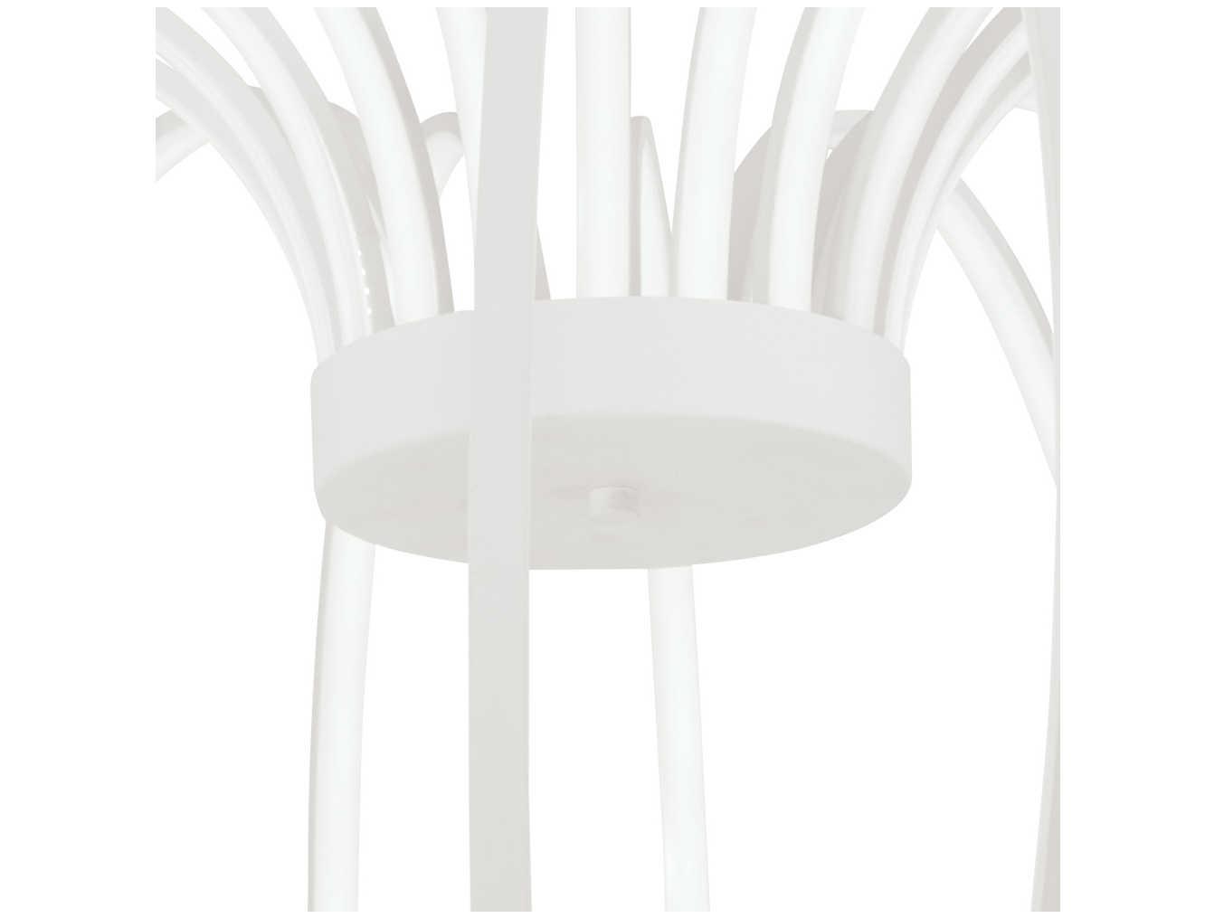 George Kovacs Snow Sprite 18-Light8-Light Matte White LED Geometric Pendant