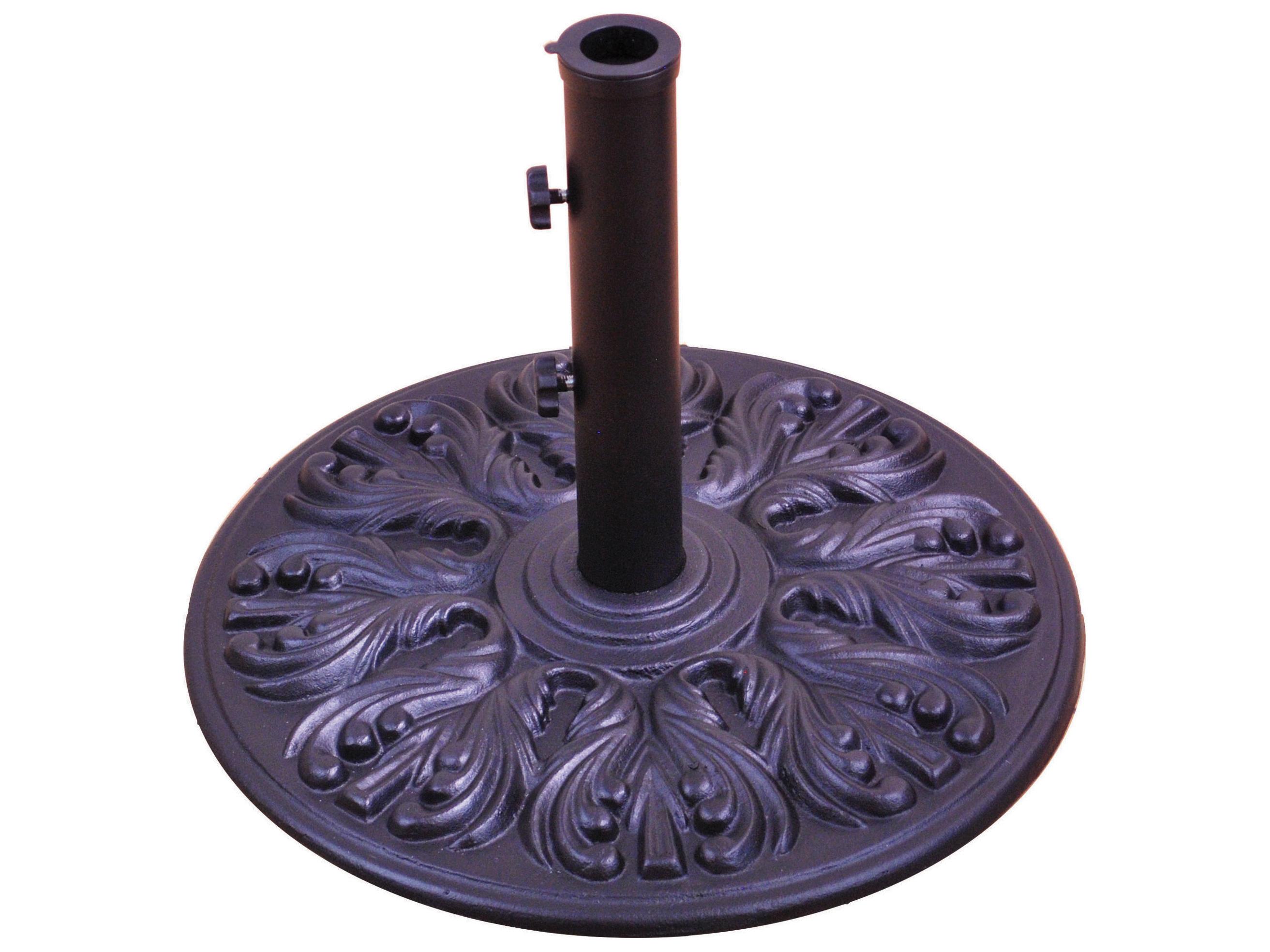 Galtech European Style Cast Iron 40 lb. Round Umbrella Base