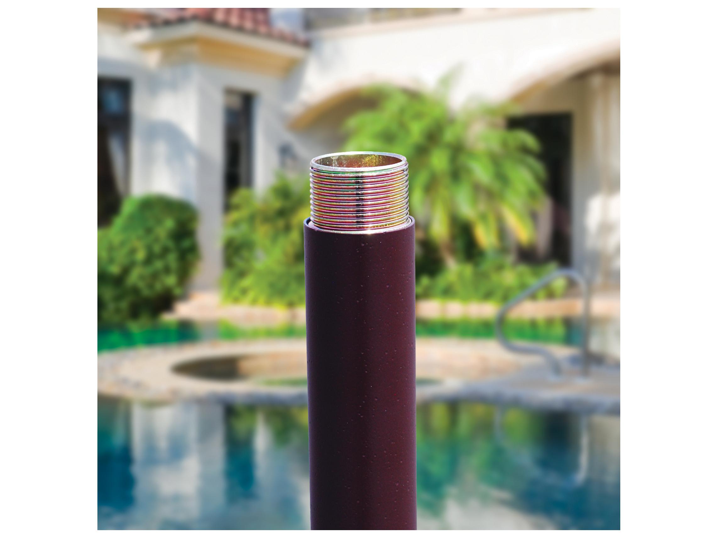 Galtech Quick Ship Aluminum 11 Foot Octagon Auto Tilt Crank Lift Outdoor Umbrella