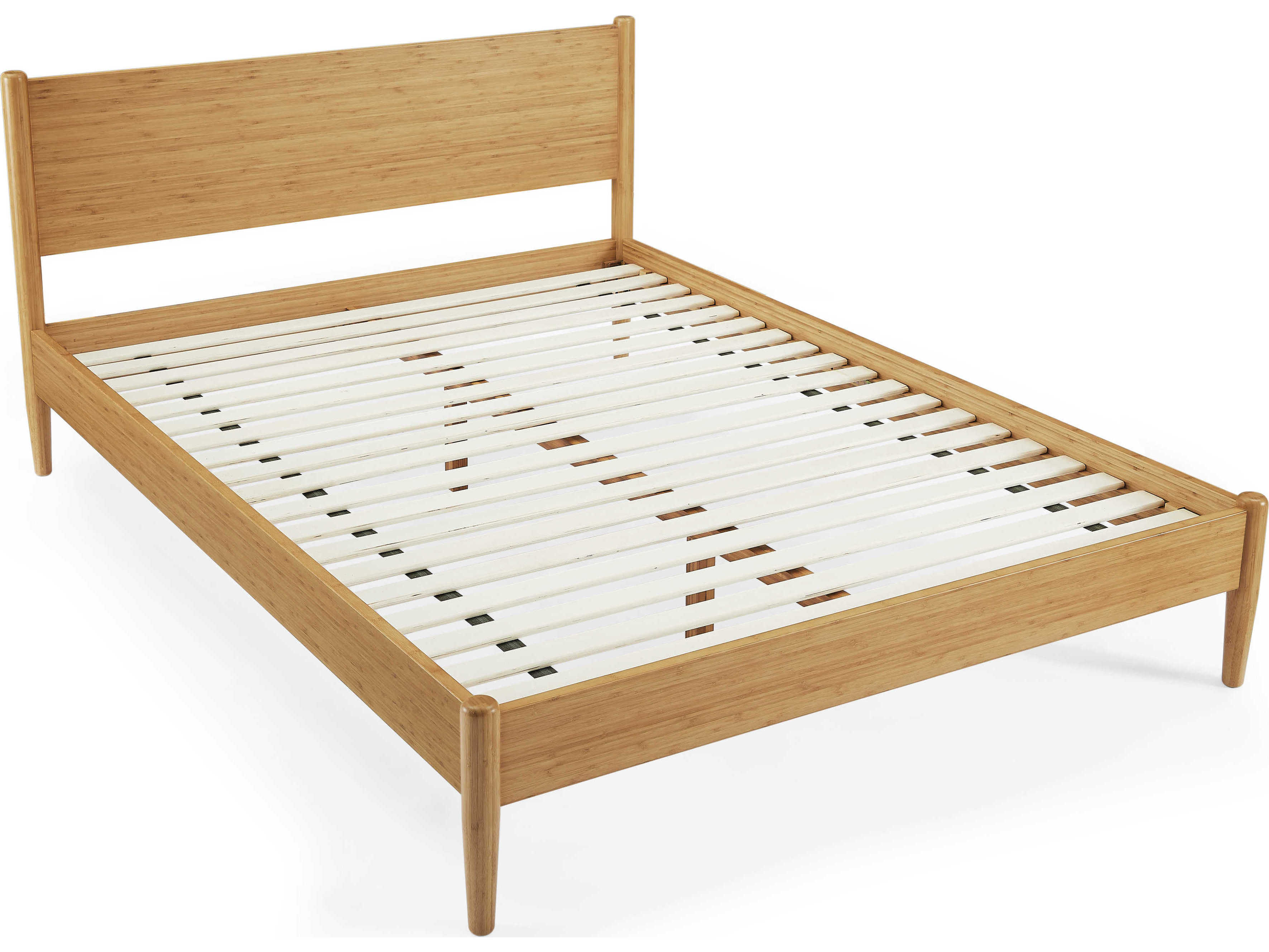 Greenington Eco Ridge Caramelized Brown Bamboo Wood Queen Platform Bed