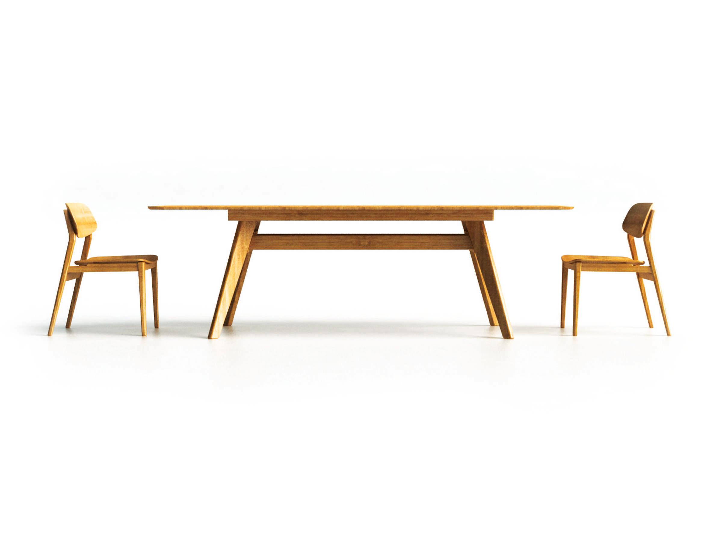 Greenington Currant Extendable Rectangular Wood Caramelized Dining Table