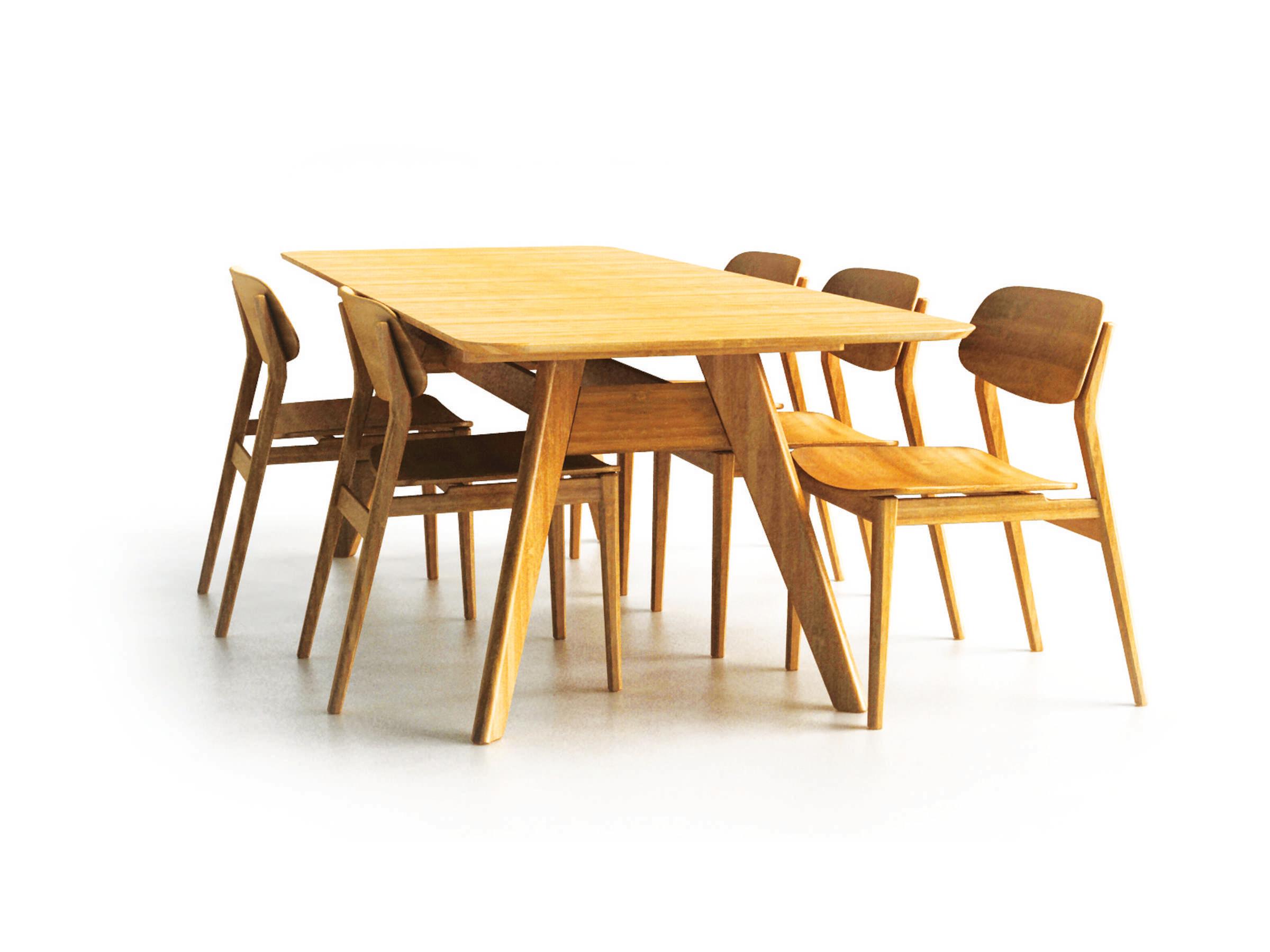 Greenington Currant Extendable Rectangular Wood Caramelized Dining Table