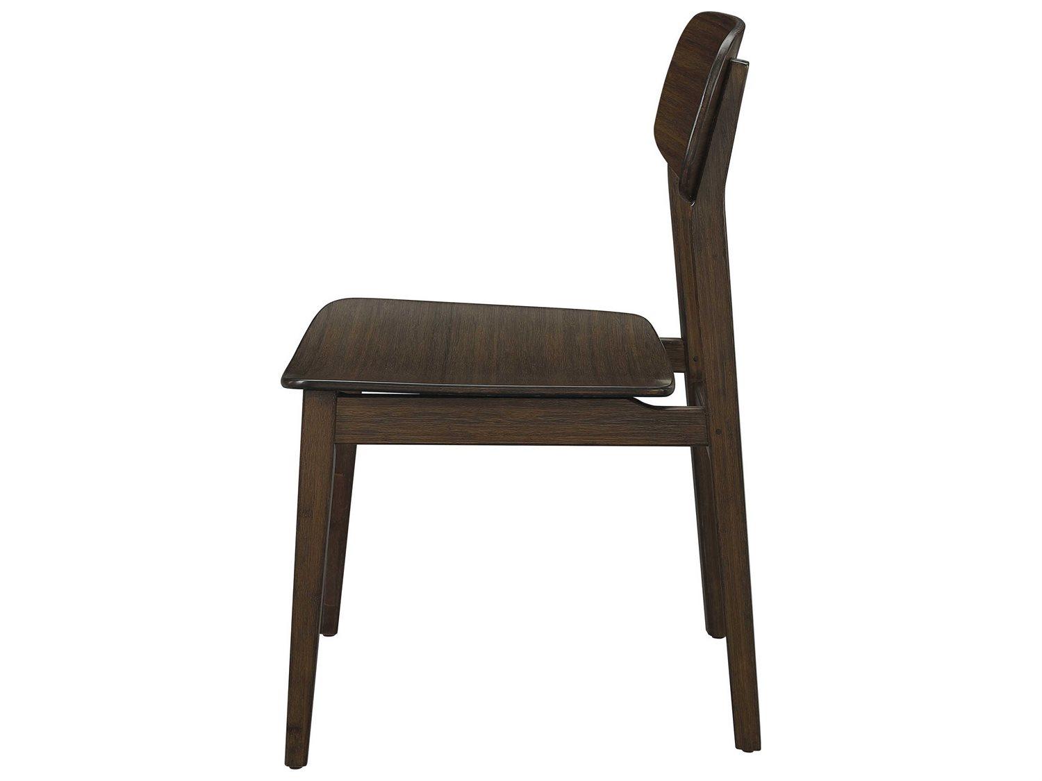 Greenington Currant Bamboo Wood Black Side Dining Chair