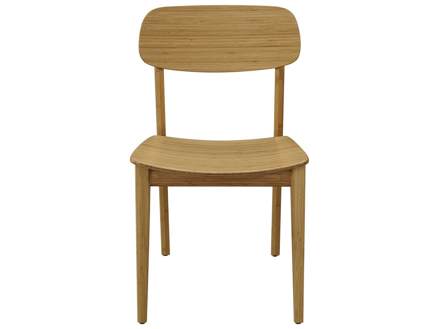 Greenington Currant Bamboo Wood Brown Side Dining Chair