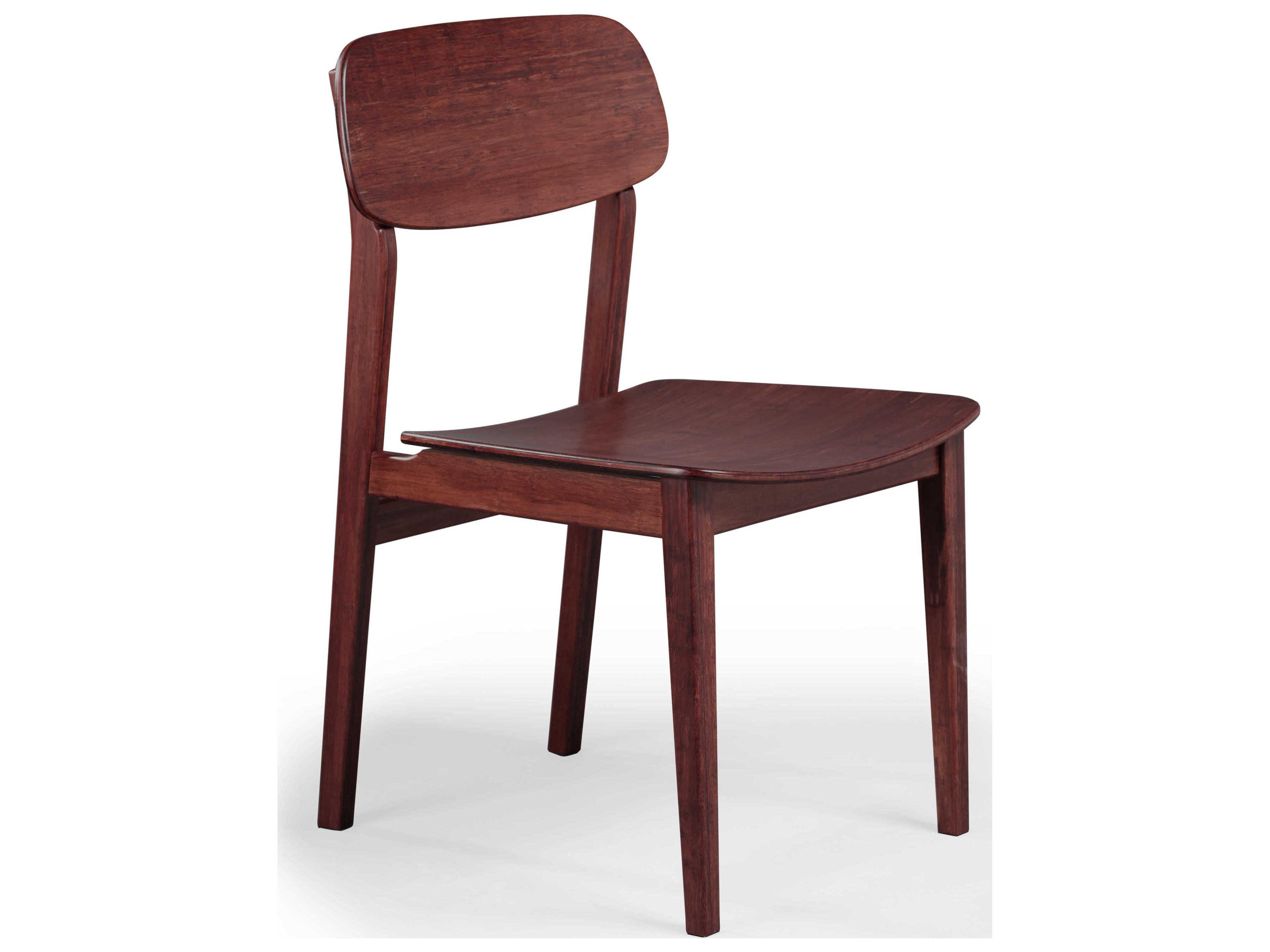 Greenington Currant Bamboo Wood Brown Side Dining Chair