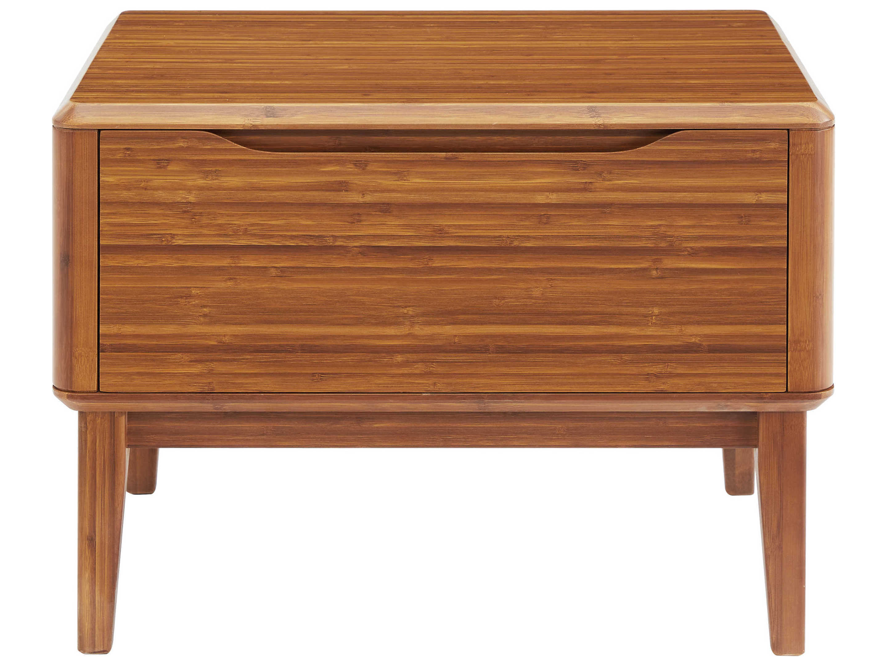 Greenington Currant 1-Drawer Brown Bamboo Wood Nightstand