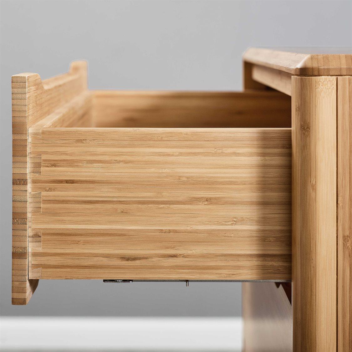 Greenington Currant 6-Drawers Brown Bamboo Wood Double Dresser