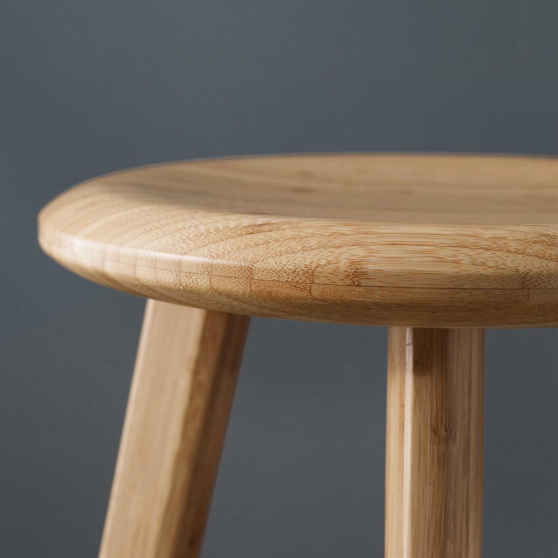 Greenington Mimosa Bamboo Wood Caramelized Bar Stool