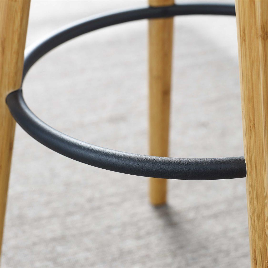 Greenington Mimosa Bamboo Wood Caramelized Bar Stool