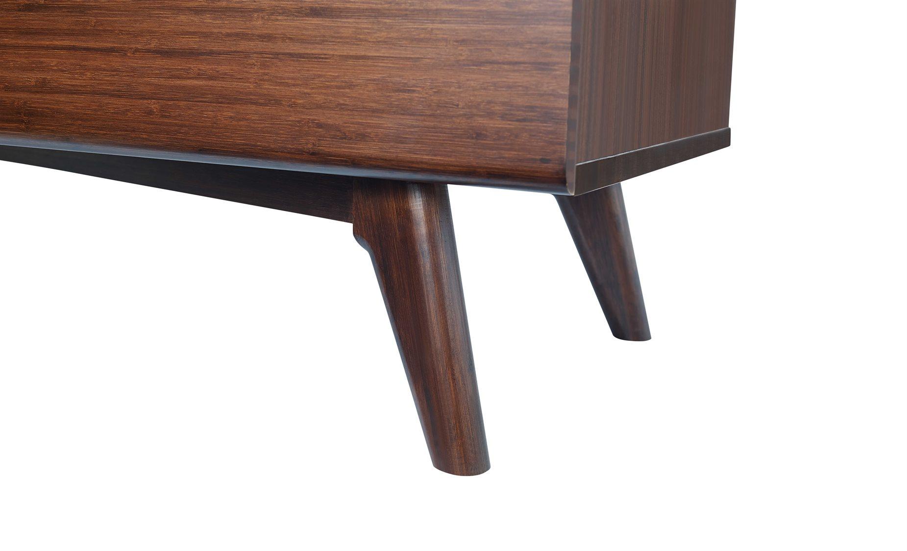 Greenington Azara 5-Drawers Sable Brown Bamboo Wood Accent Chest