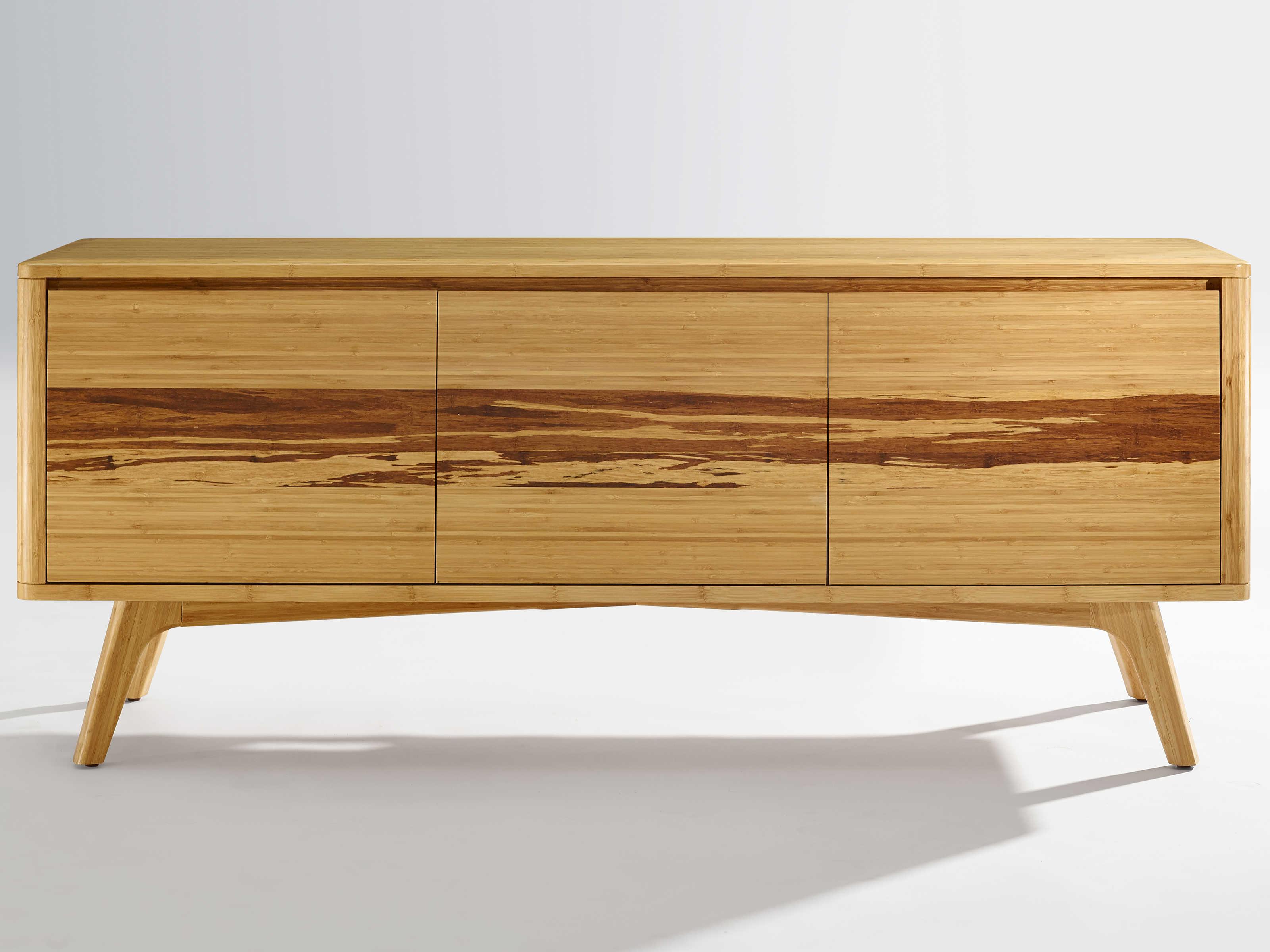 Greenington Azara 57" Bamboo Wood Caramelized Media Console